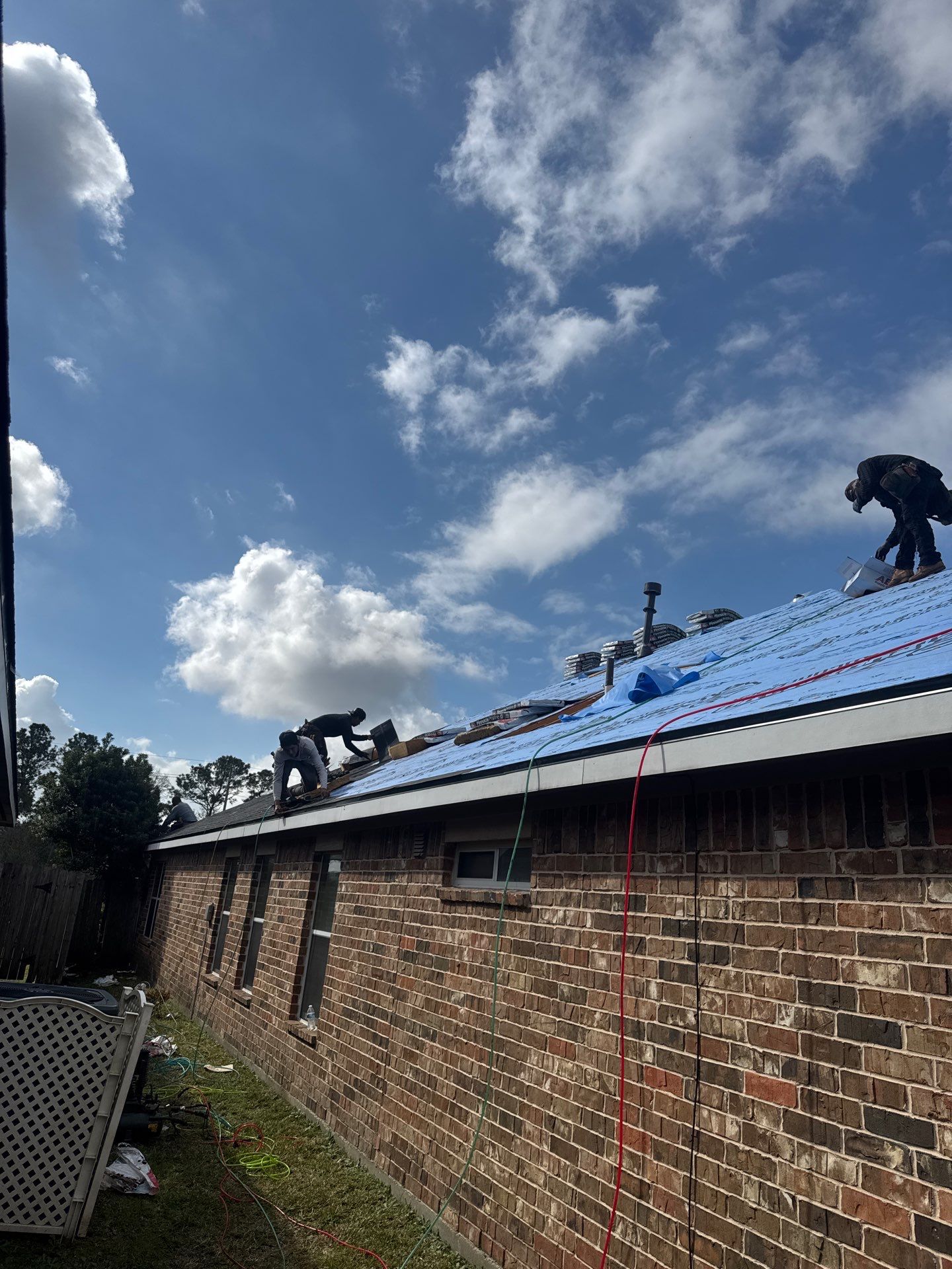 Project in Houston by Proud Roofing