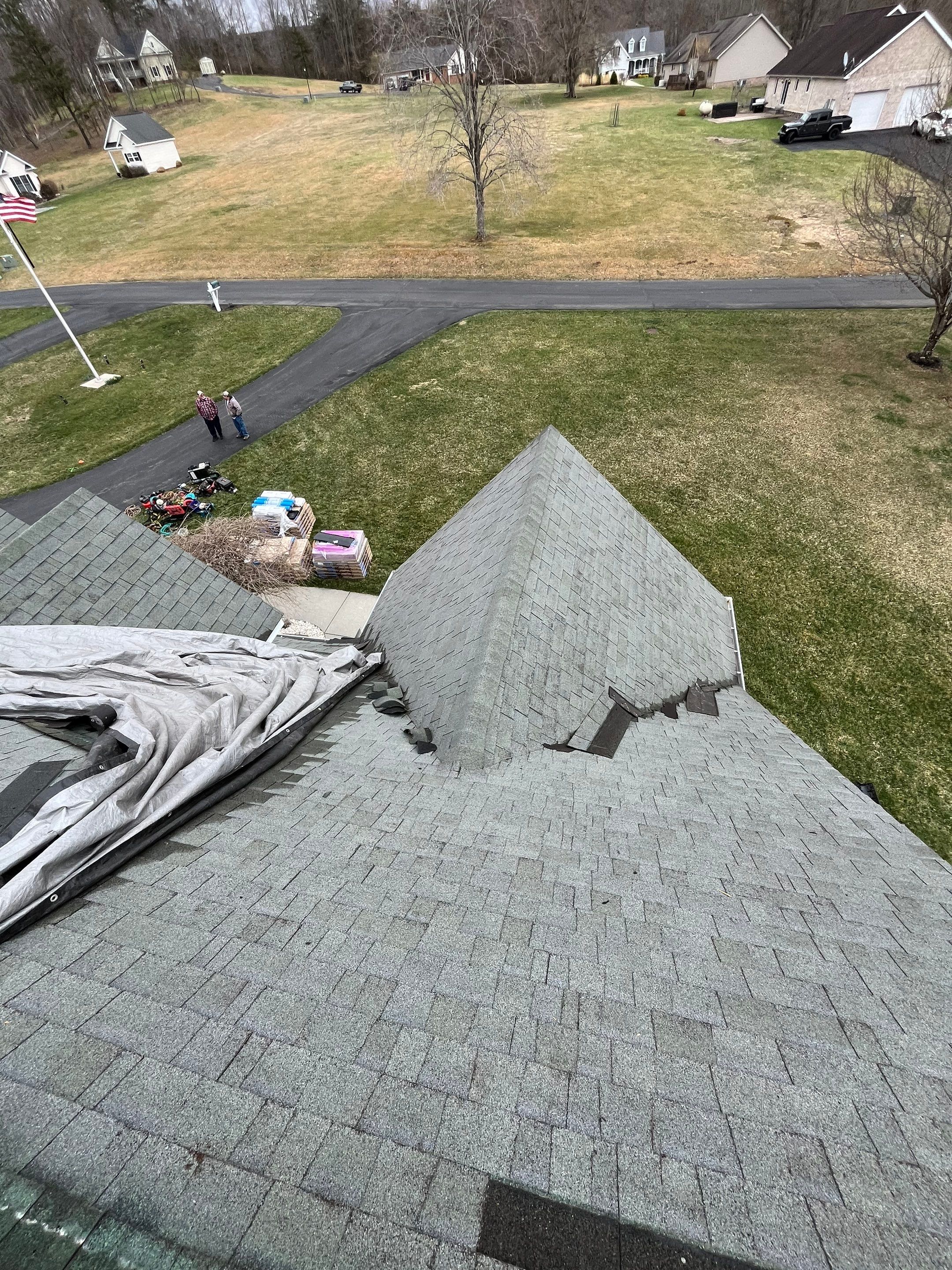 Residential Roofing Installation using Certainteed Landmark Pro Shingles by Fahey Roofing + Contracting