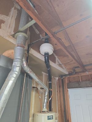 Sub Slab Radon Mitigation System