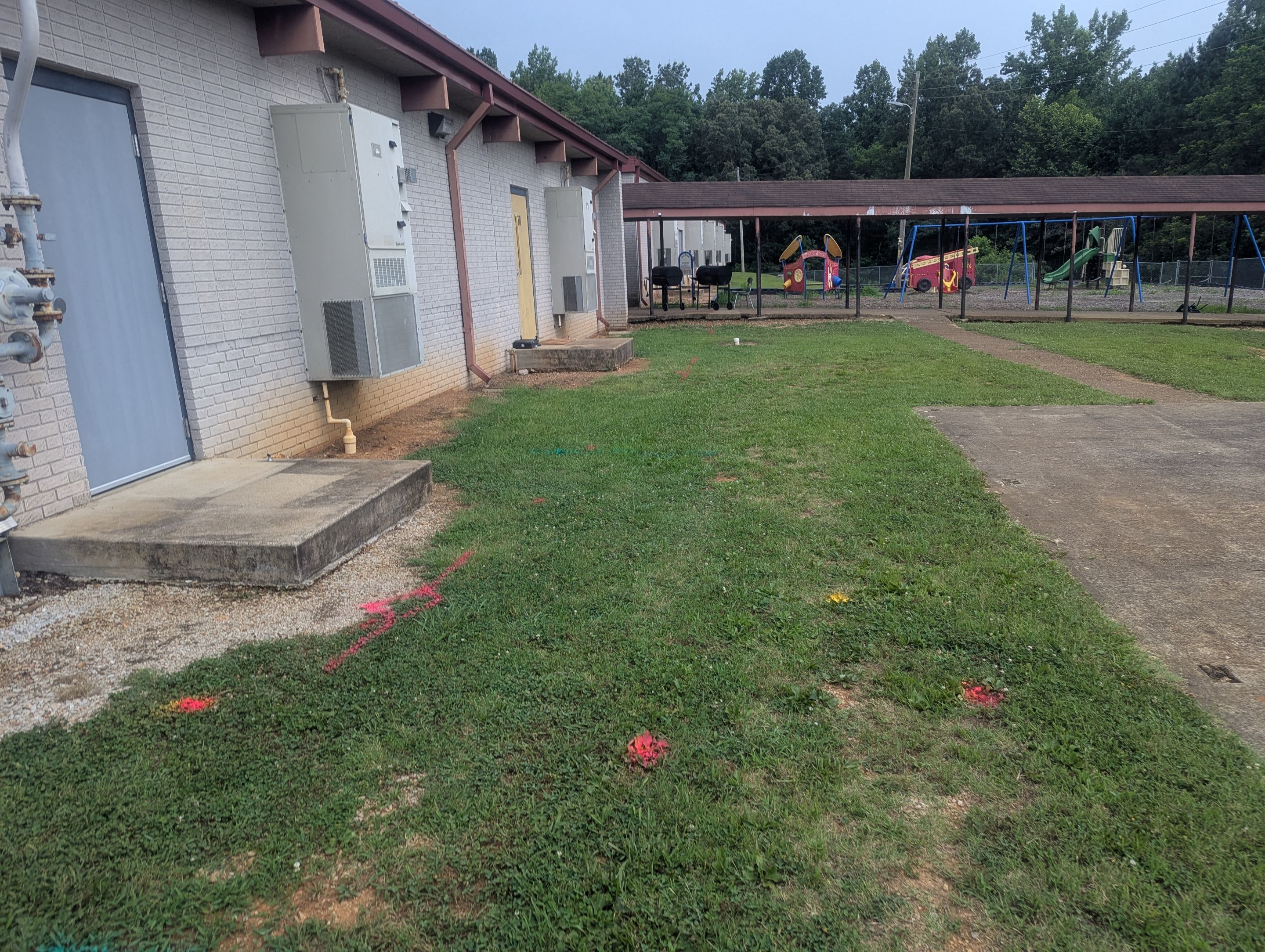 Utility Locate and GPR (School Project) by Alsip Locating Service, LLC