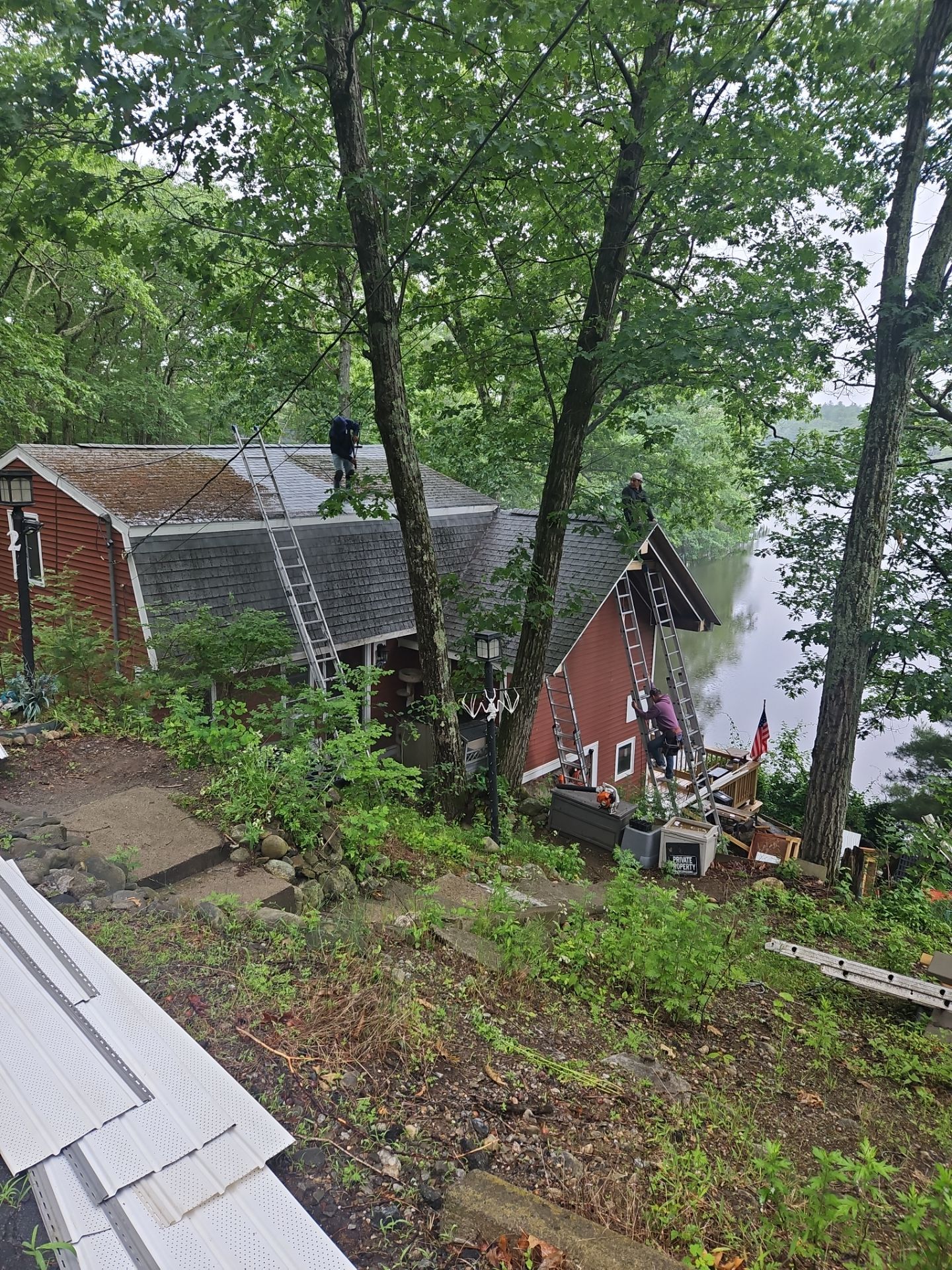 Leak Repair & Roof Wash – Groton, MA by Mighty Dog Roofing of Greater Middlesex County