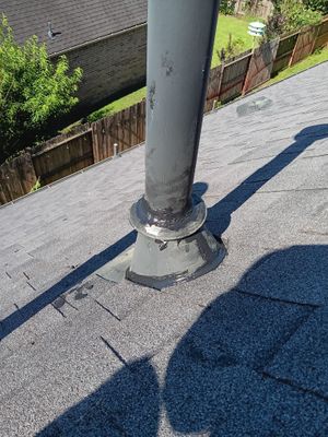 Residential Roofing Repair using Owen's Corning Duration (Lifetime) Shingles