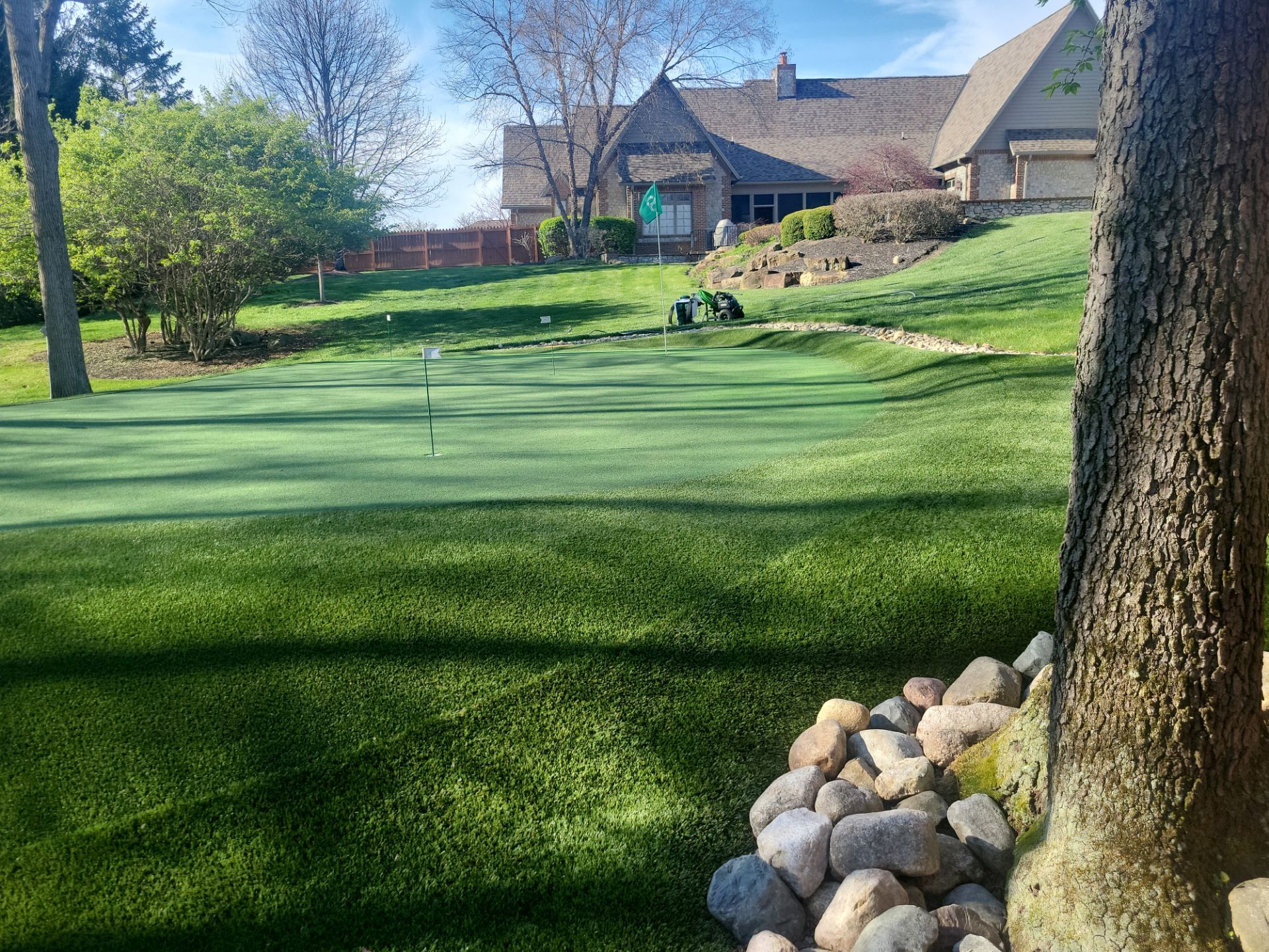 Practice Green in New Castle, IN by Southwest Greens Midwest