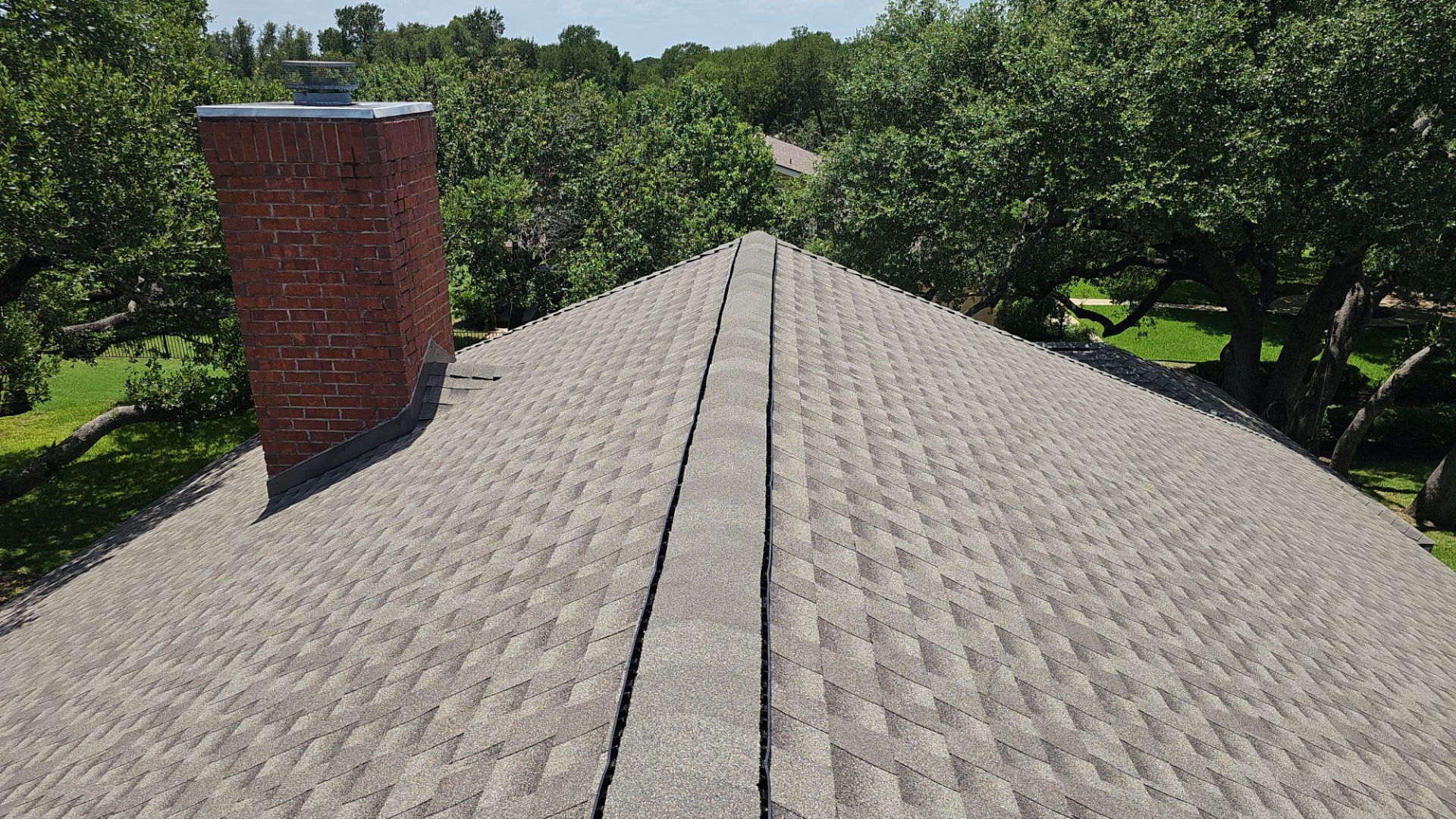 Residential Roof Replacement using GAF - HDZ - Weathered Wood by Action Exteriors