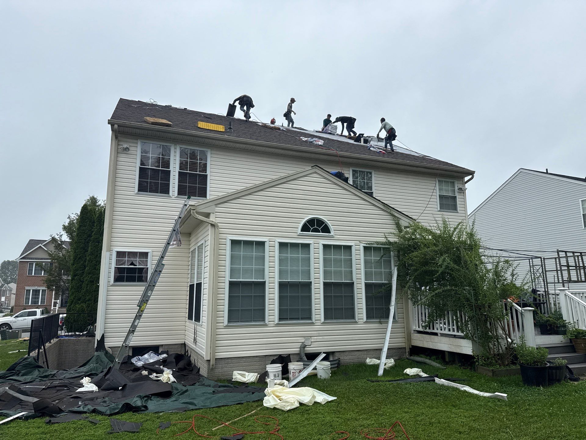 Residential Roofing Installation using GAF Timberline HDZ by Matter Roofing & Construction