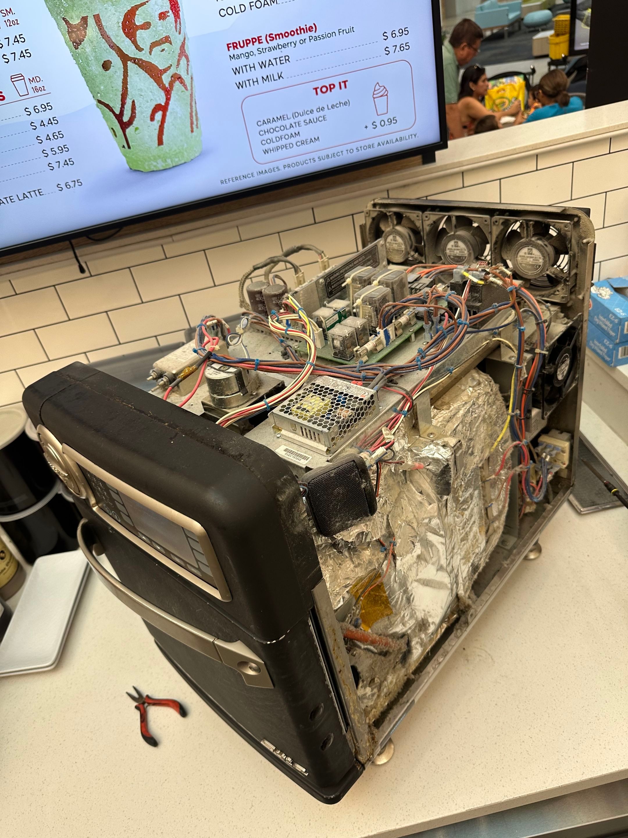 Commercial TurboChef Sota Oven Repair at Orlando Coffee Kiosk by AMB-WORKS APPLIANCE REPAIR