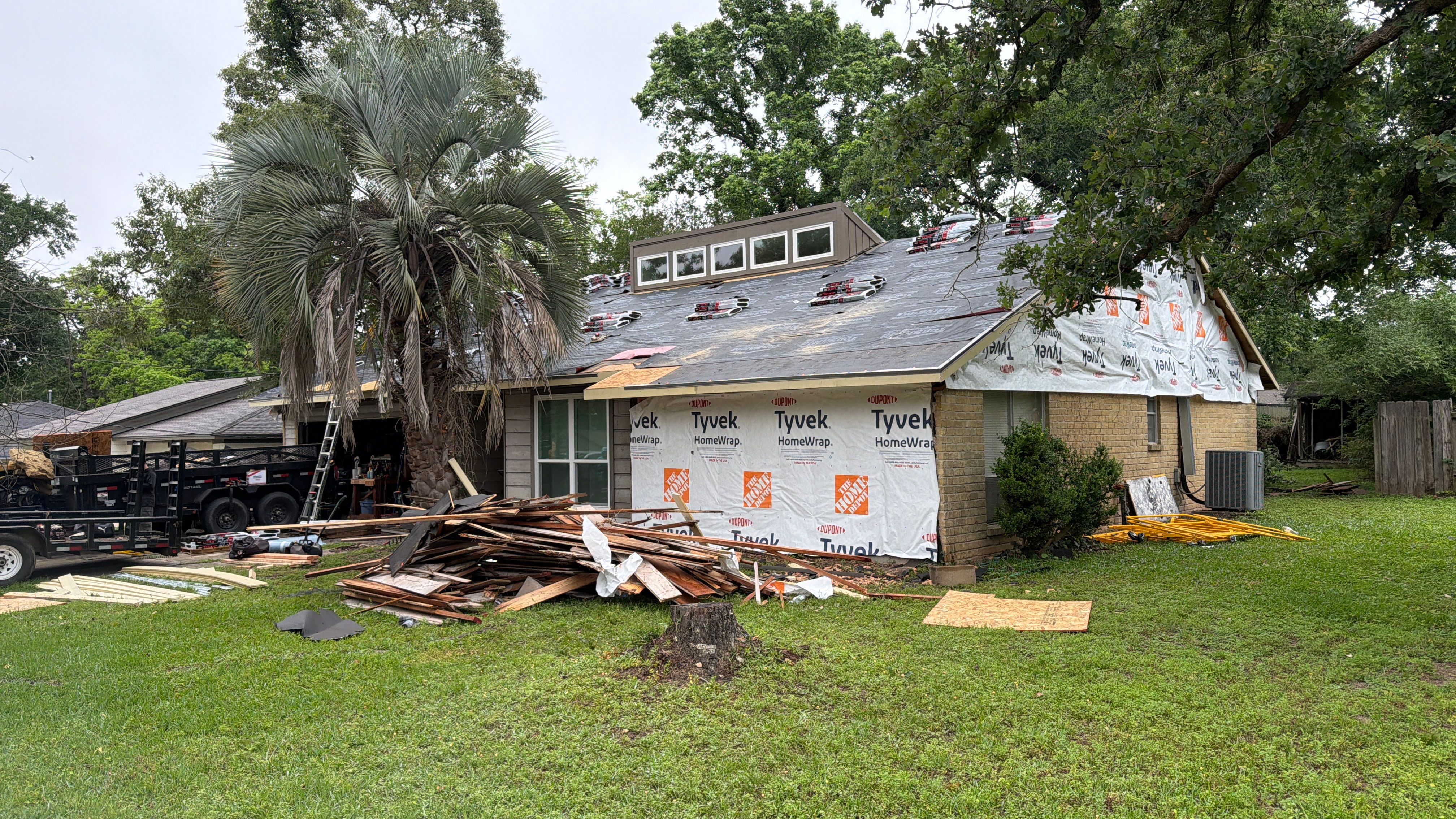 Roof Replacement & Hardie Siding Installation | Conroe, TX by Engle Roofing & Construction