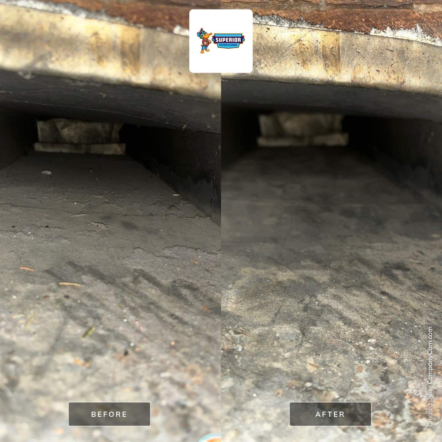 Air Duct Cleaning With a Vacuum Truck in Grove City, PA by Superior Air Duct Cleaning