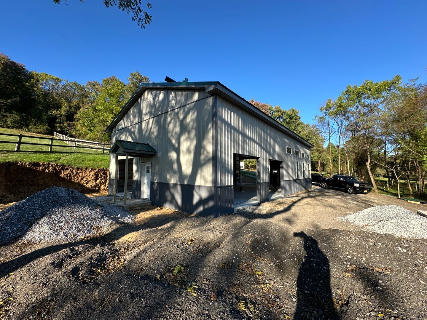 Large Garage Build by Bec Construction Llc