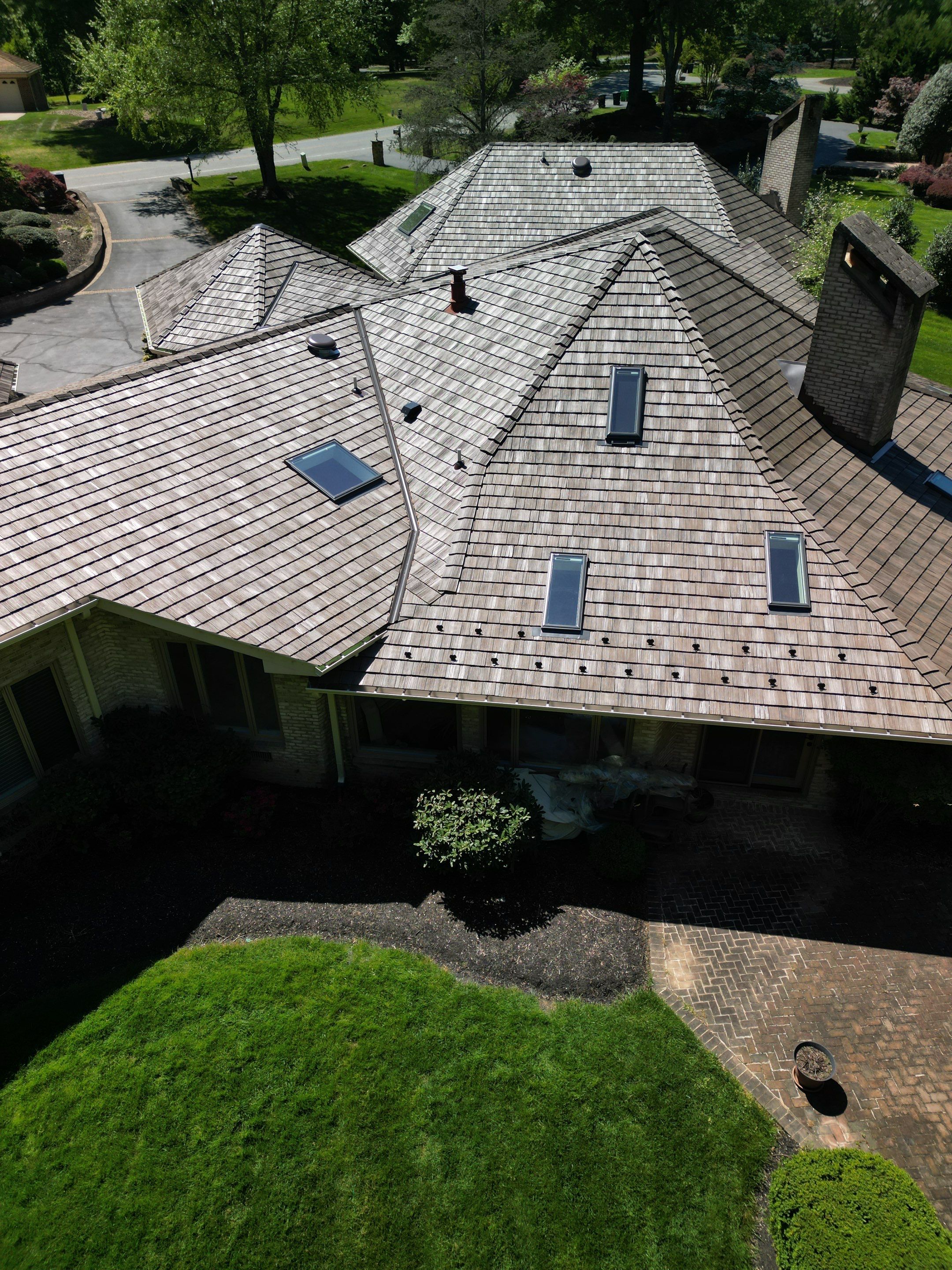 Brava Synthetic Shake Project - Bowie MD by American Custom Contractors