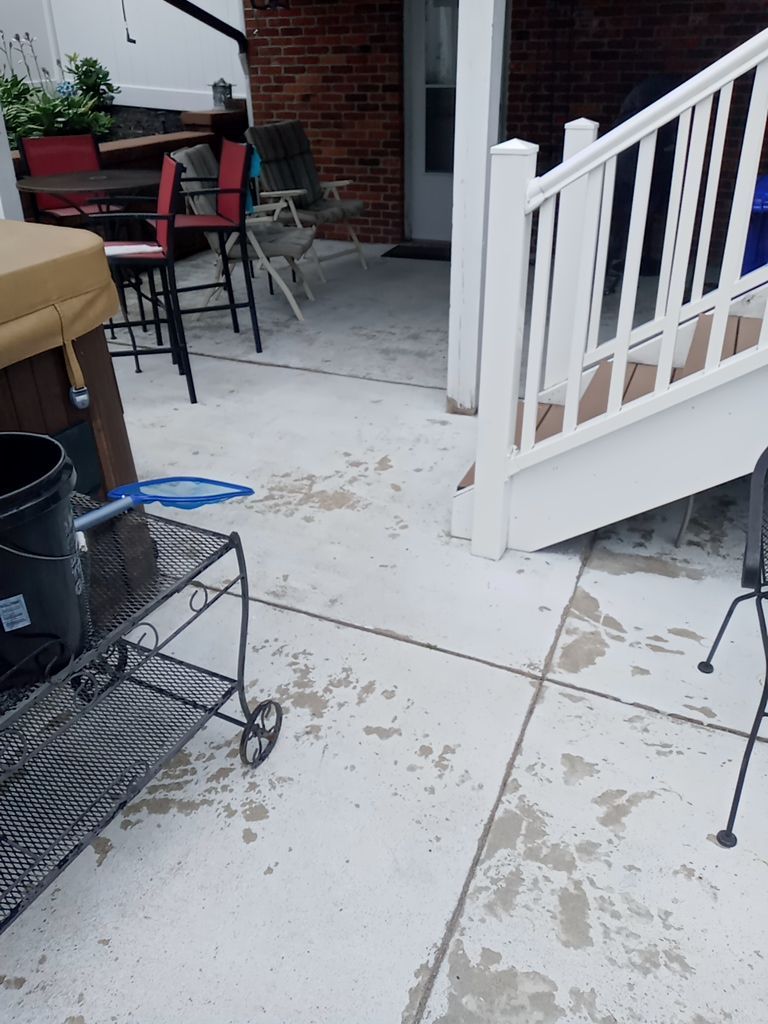 Large Patio Project in Imperial by Floors in a Day, Inc