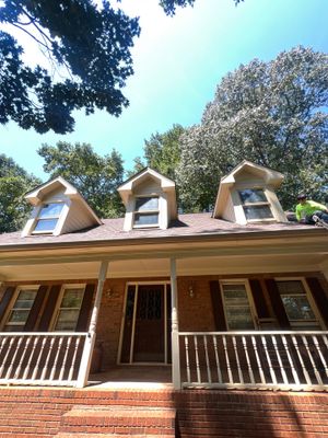 Dormer Siding Replacement and Exterior Painting in Lawrenceville, GA
