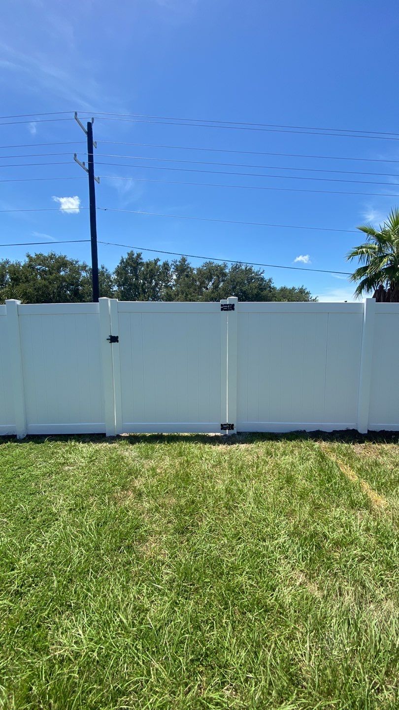 Vinyl Fence Installation using Vinyl Privacy Fence  by Asap fence and gates, LLC