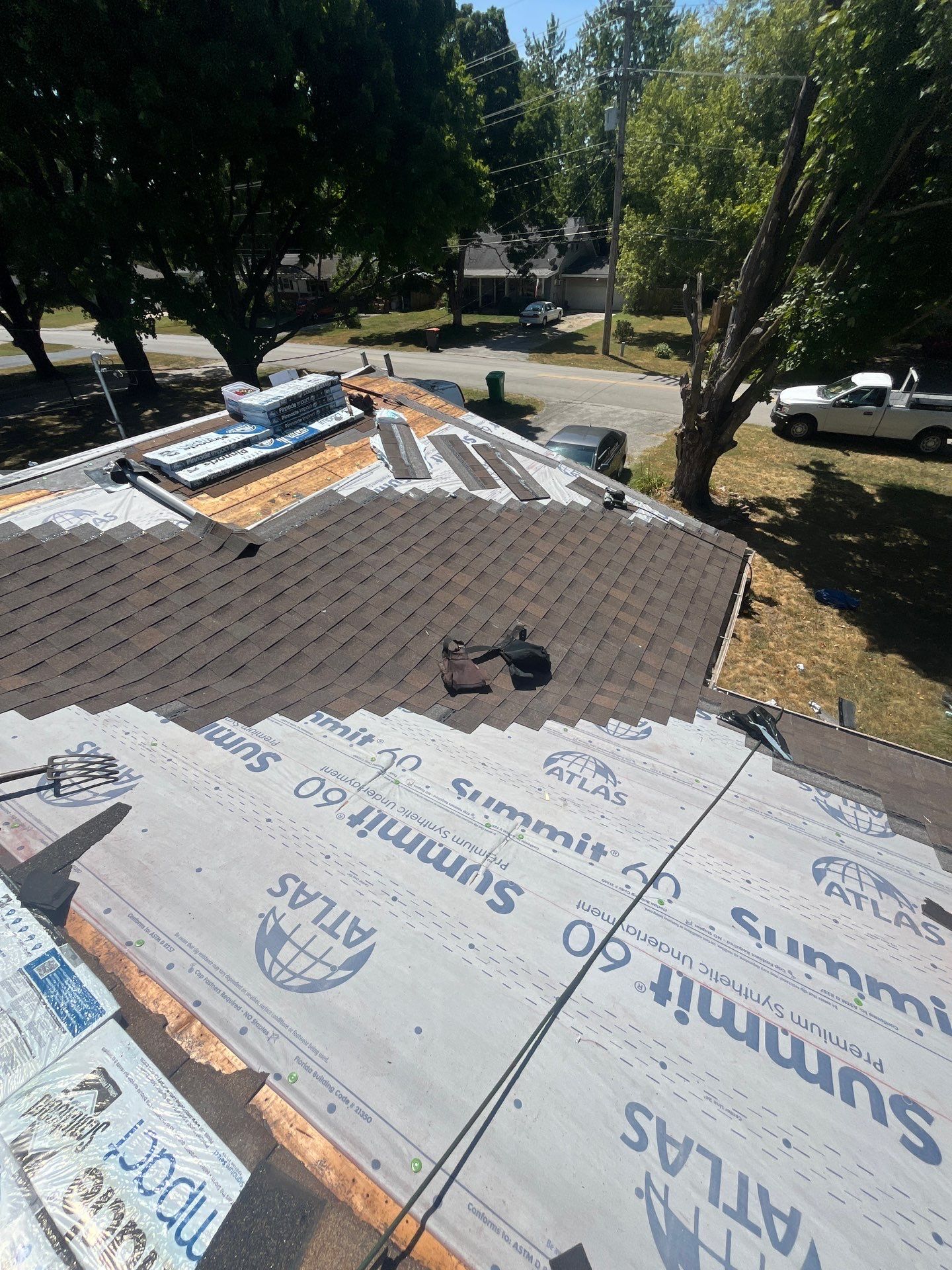 Residential Roofing + Gutters & Downspouts Install  by Titan Commercial & Residential Roofing 