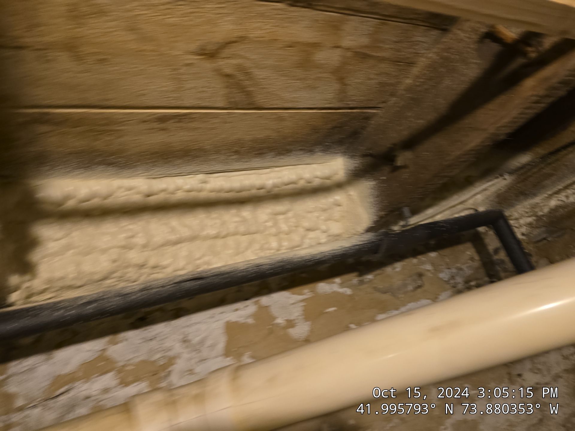 Attic Insulation using open cell spray foam by NYS Foam & Energy