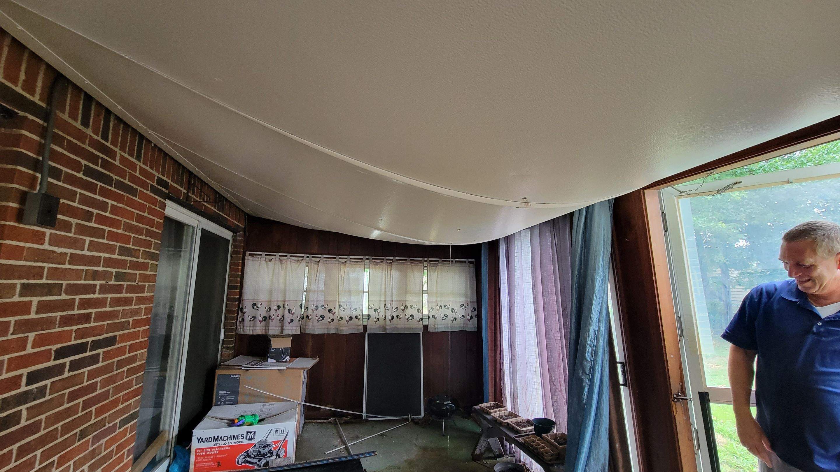 Tree Destroyed Patio Room by Absolute Roofing and Construction