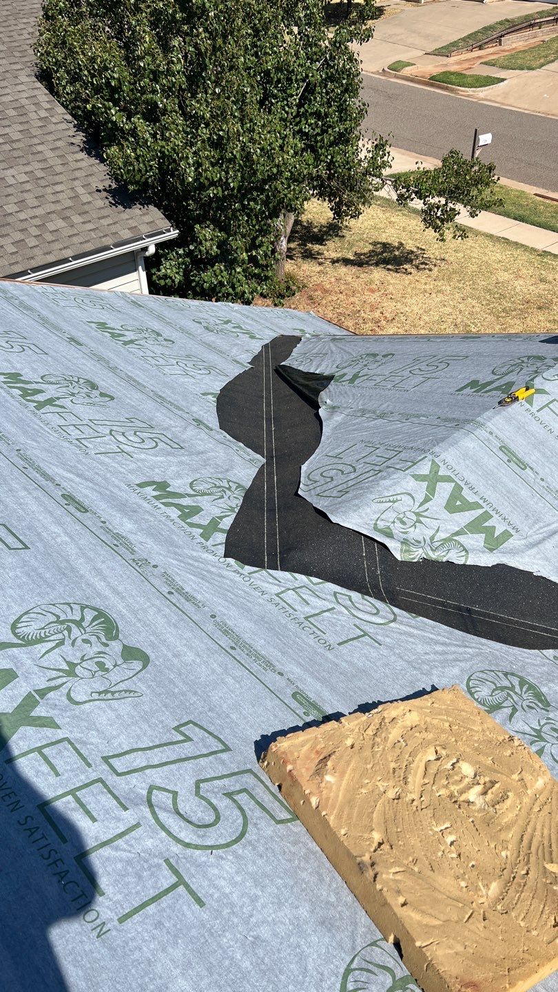 Residential Roofing Installation using GAF Natural Shadow  by A & H Roofing and Contracting, LLC