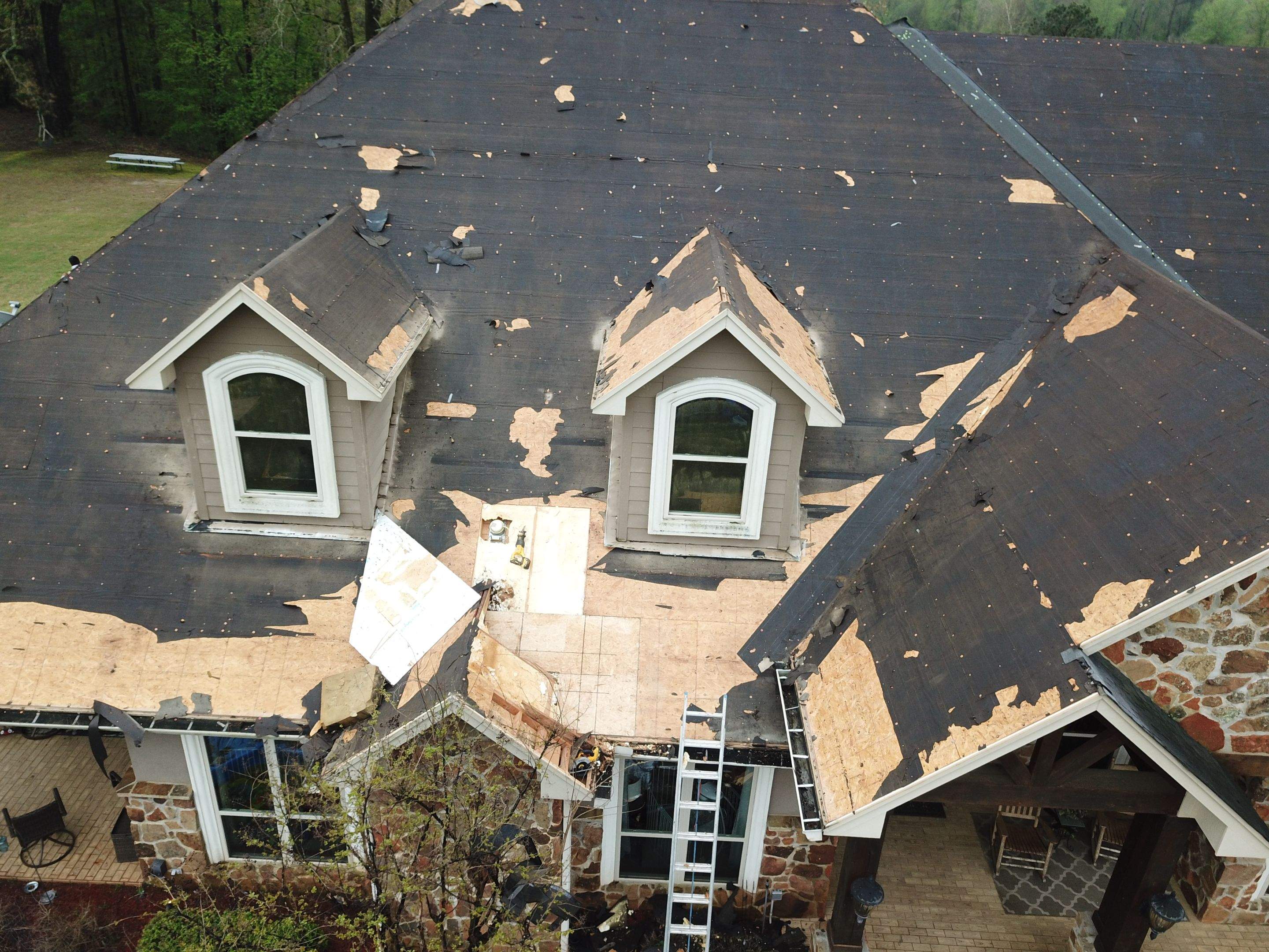 Residential Roofing Installation using Malarkey Architectural Vista Shingles by Hostetler Roofing
