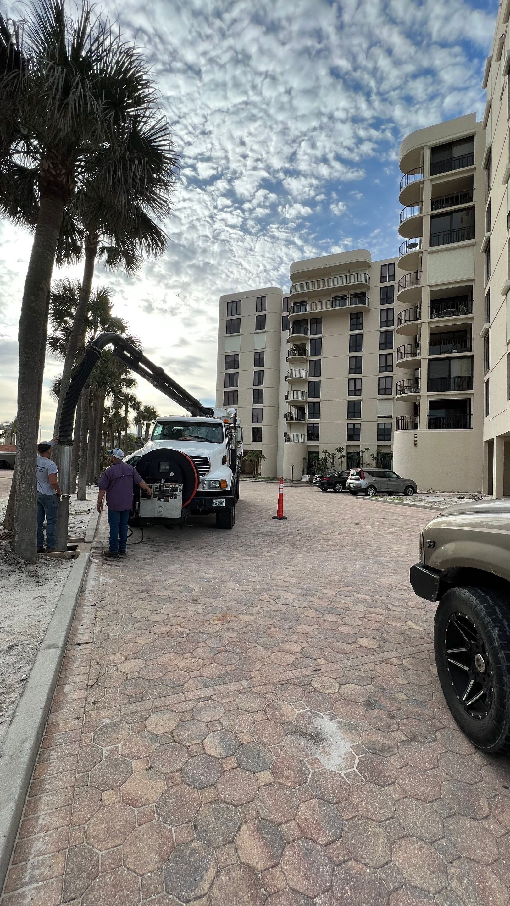 Condo Storm Water System Maintenance by APS Power & Water