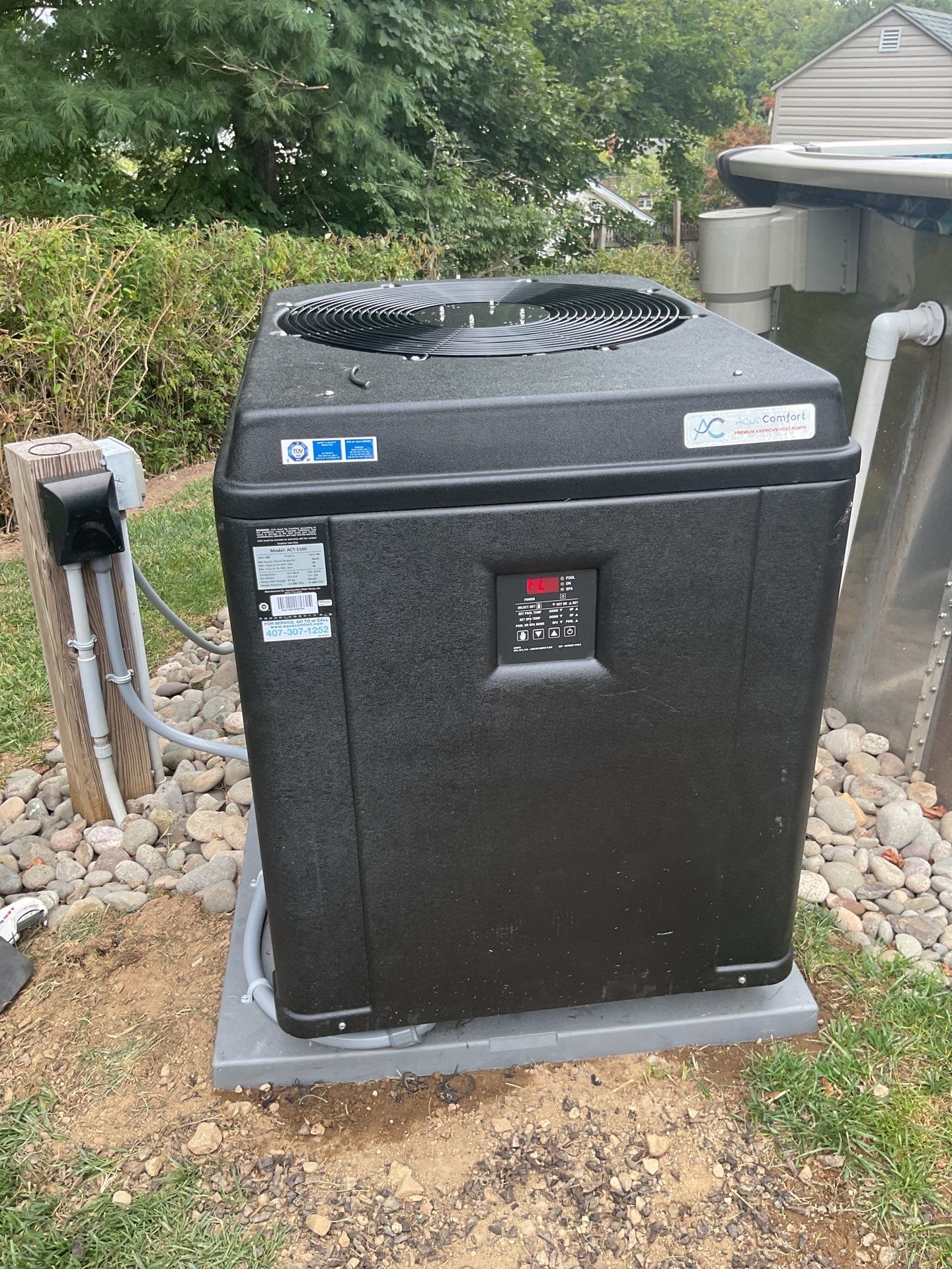 Pool Heat Pump Wiring & 200A Panel Upgrade by ZAM by ZAM Electric