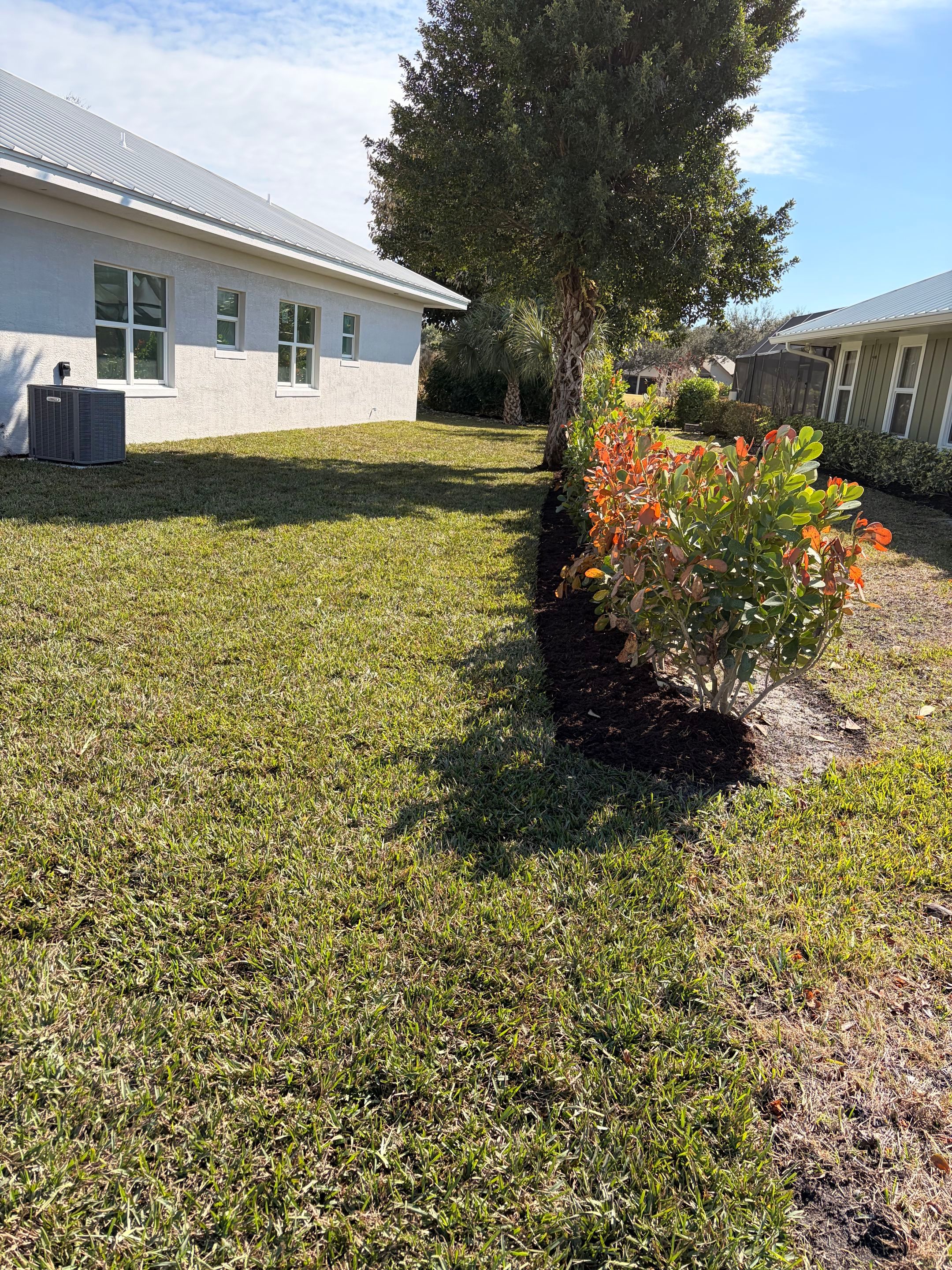 Landscaping and Irrigation for New Construction in Mariner Sands by Alpha Zeta Enterprises Inc