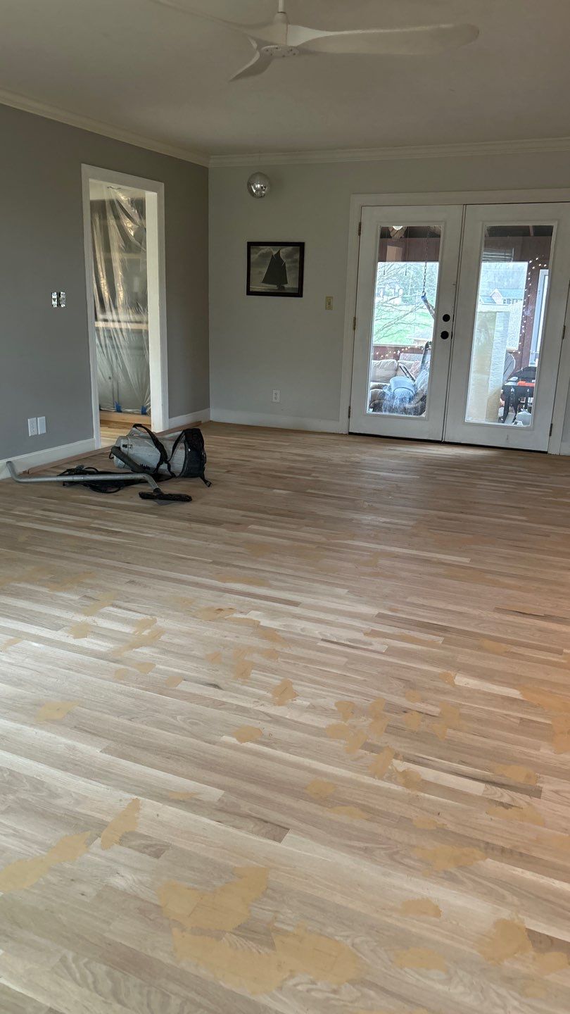 Stair Installation and Refinish by Footprints Floors of Nashville