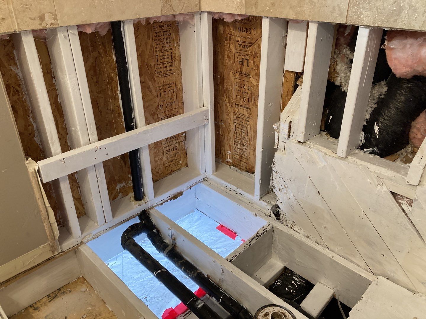 Mold Remediation in Bathroom by Accountable Home Services