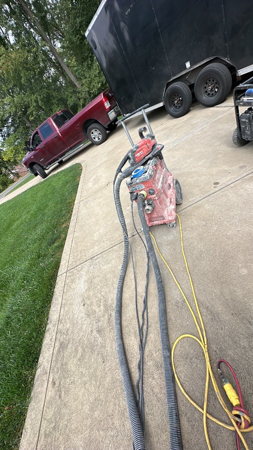 Garage + Porch Project in Pittsburgh by Floors in a Day, Inc