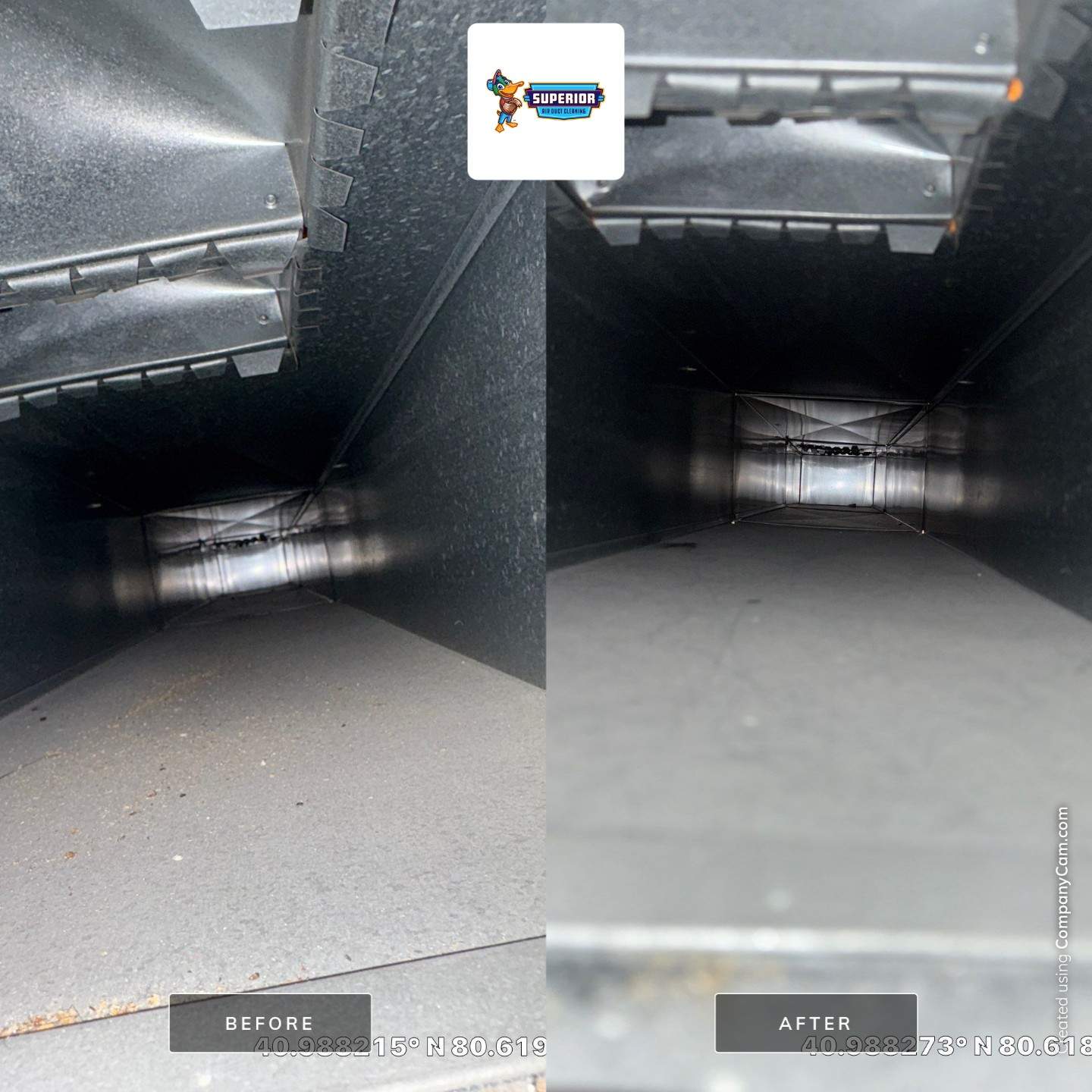 Air Duct Cleaning With a Vacuum Truck in Poland, OH by Superior Air Duct Cleaning