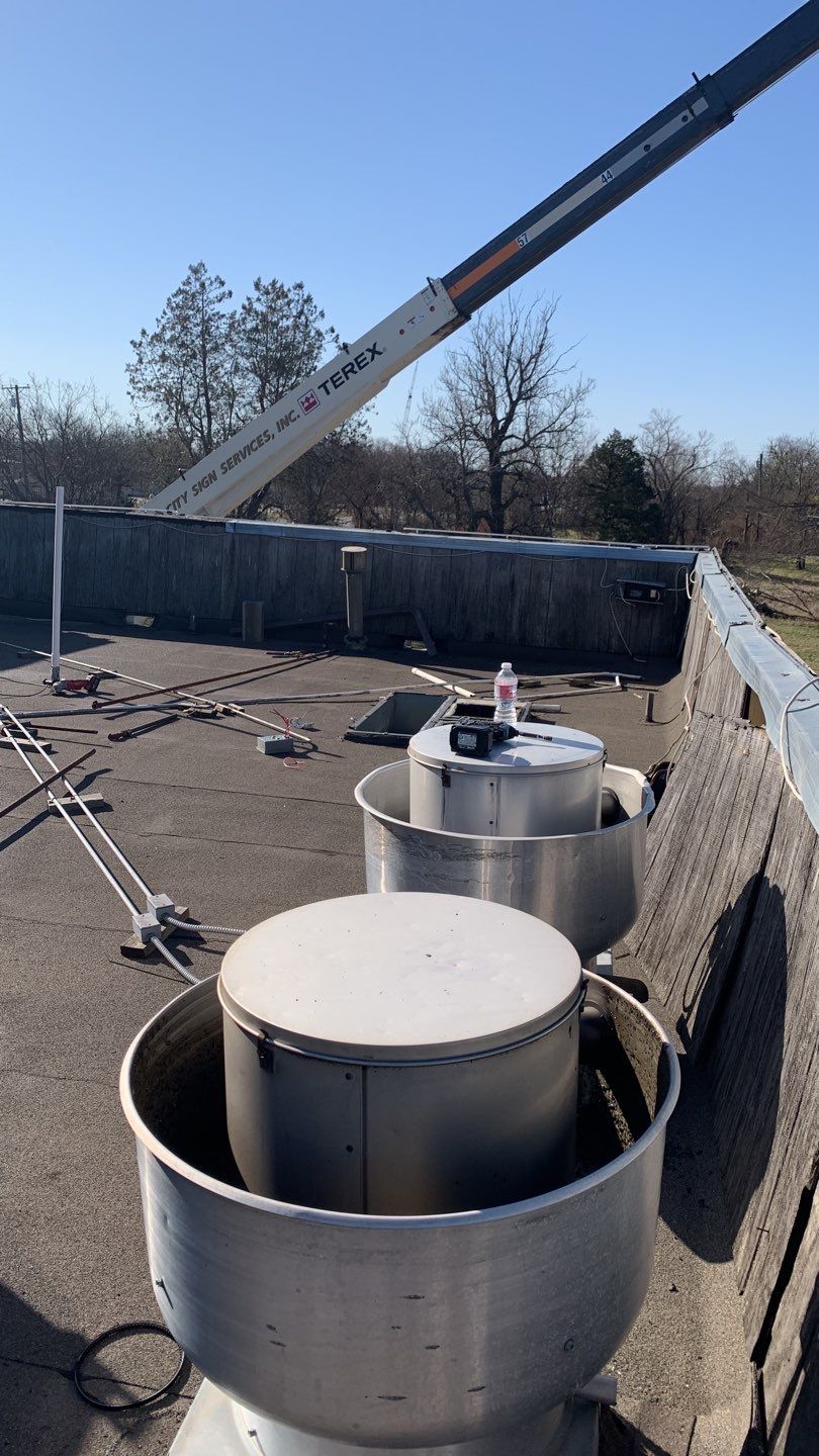 Full Commercial Roof Replacement using GAF Products in Anna Texas by Elite Roofing LLC