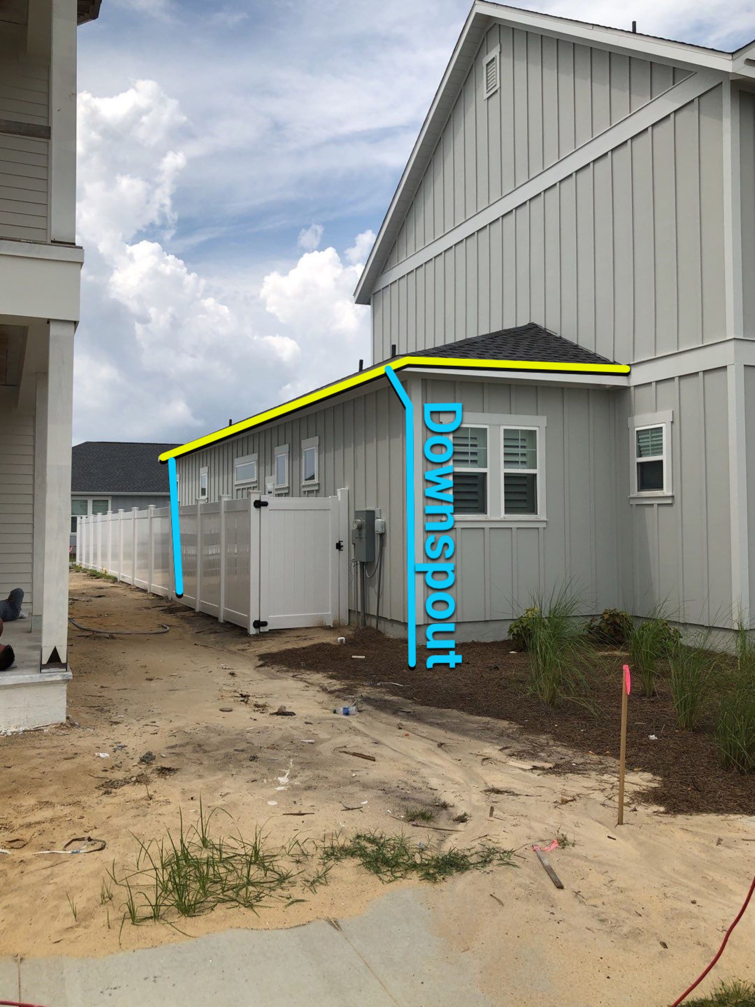 Seamless Gutter Installation using White K-Style Gutters by Gutter Professors
