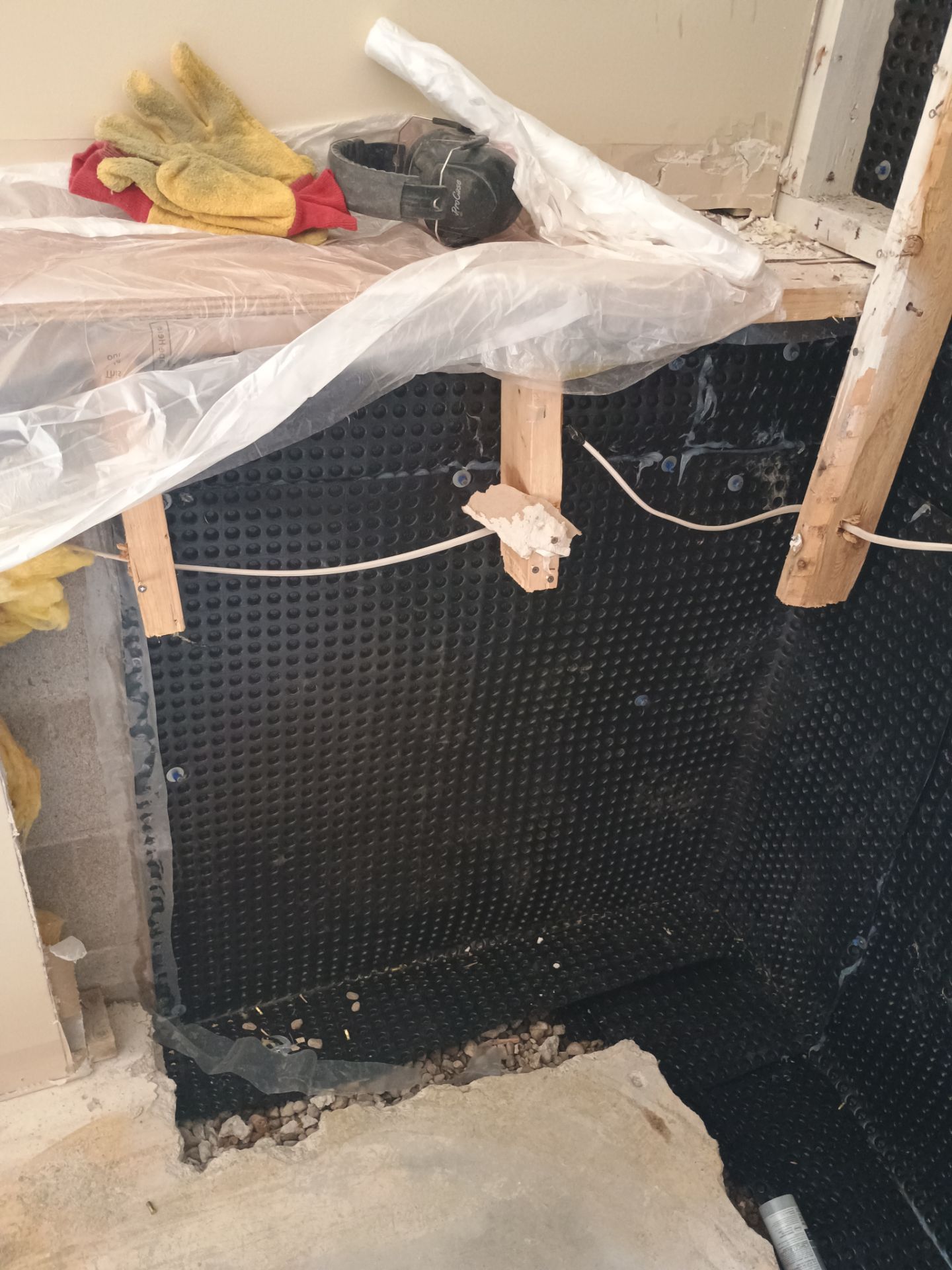 Retrofitting Drainage Board in Lino Lakes by Waterproofing Northeast