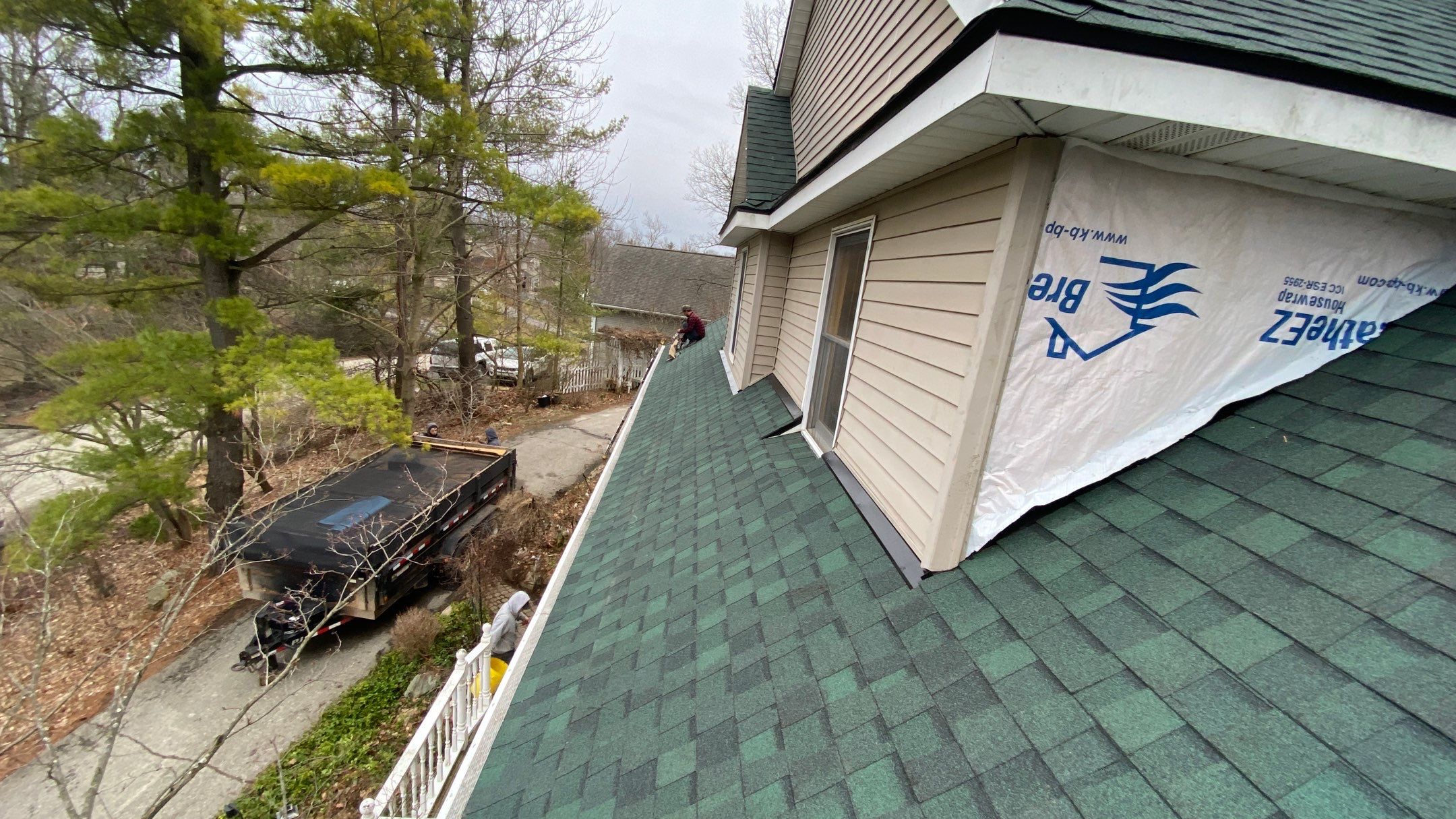 Roof Replacement using CertainTeed Landmark by 180 Contractors