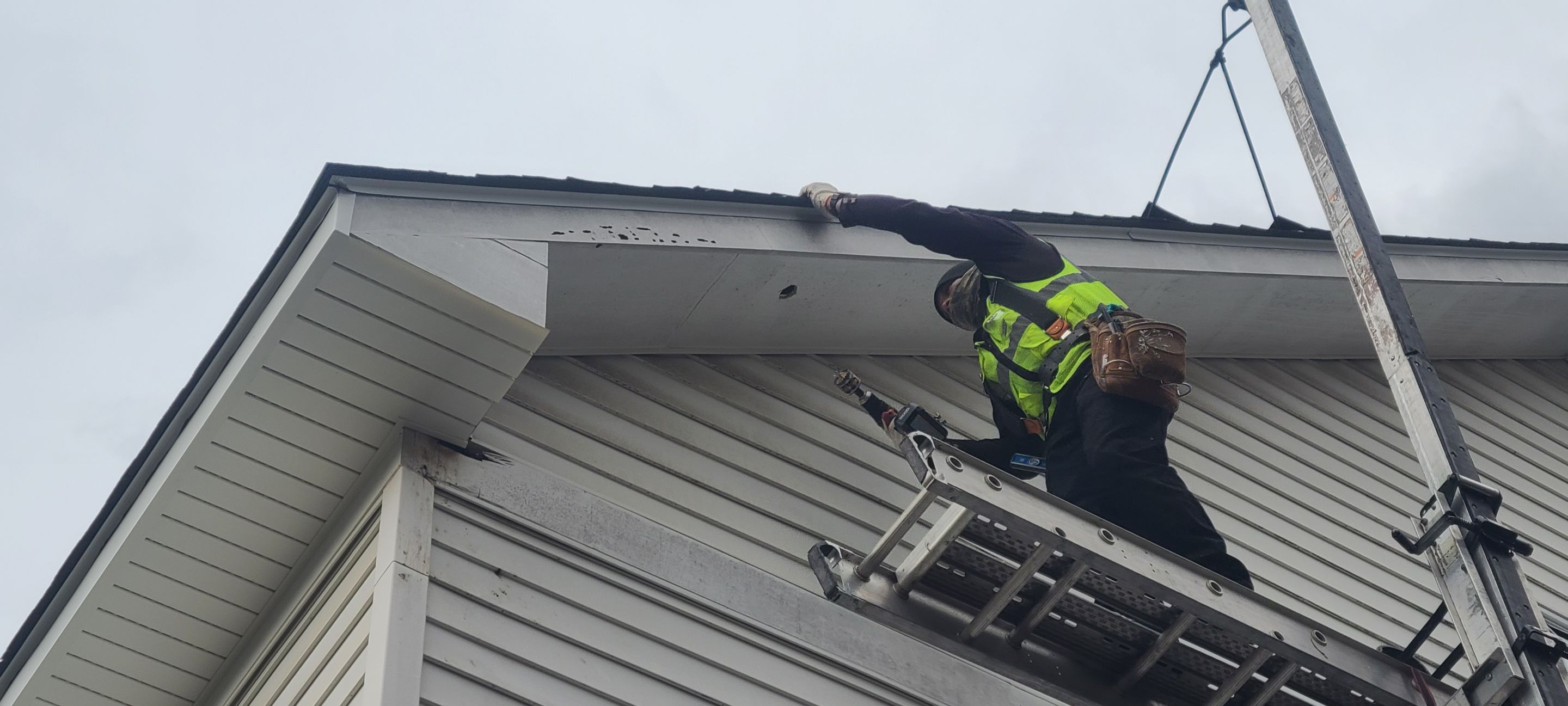 Falls Church: Residential Roof Replacement with CertainTeed Landmark Pro in Max Def Charcoal Black by RM Banning, Inc.