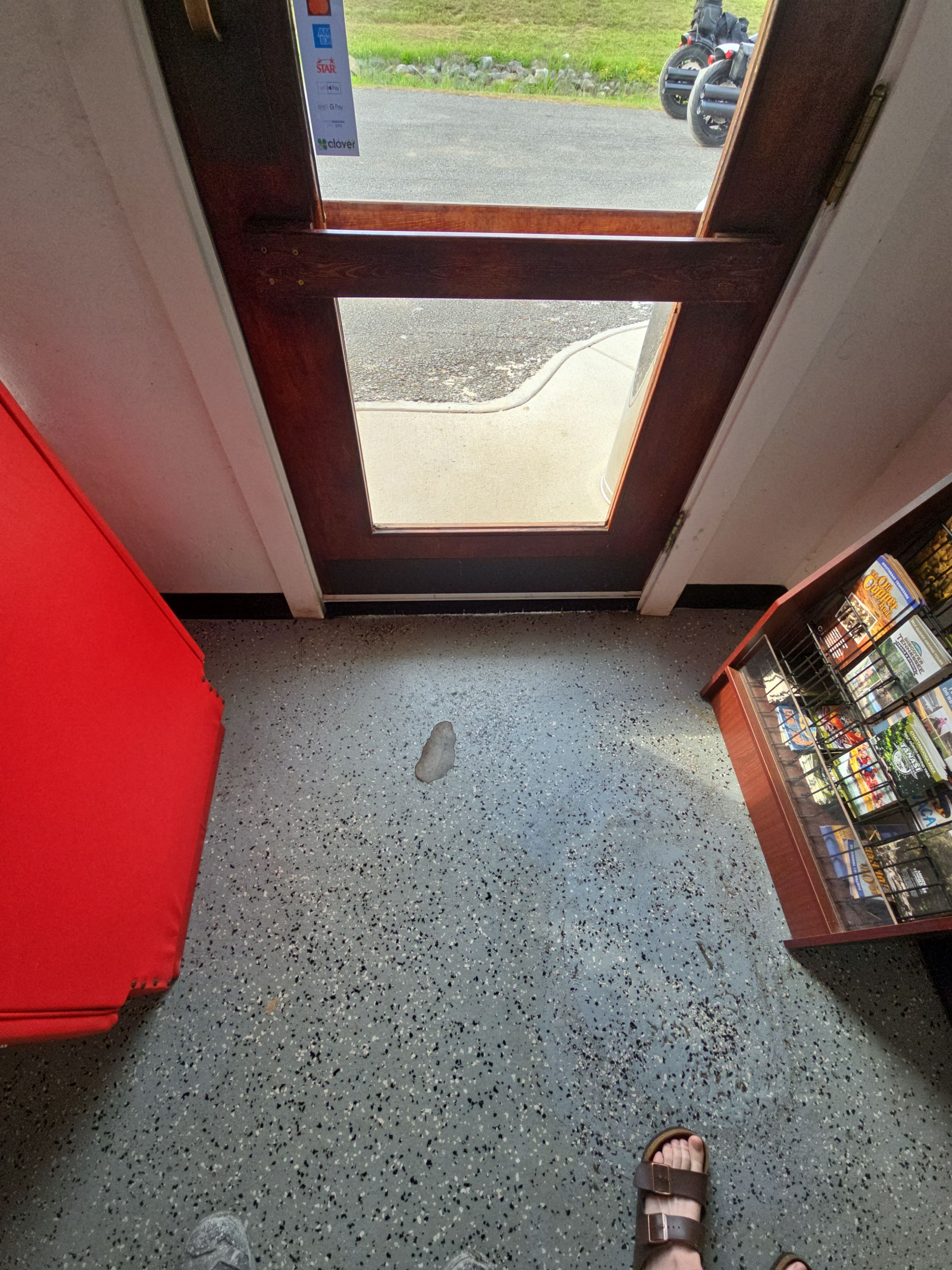 Check it out! Steelwheel Corner gets a new floor! by Elite Floor Solutions