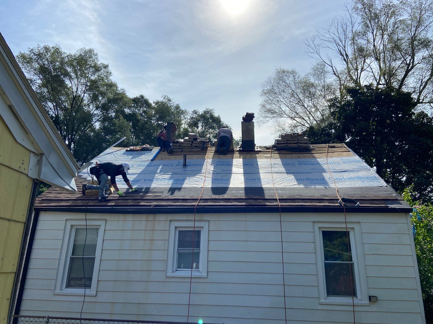Roof Replacement using CertainTeed Landmark by 180 Contractors