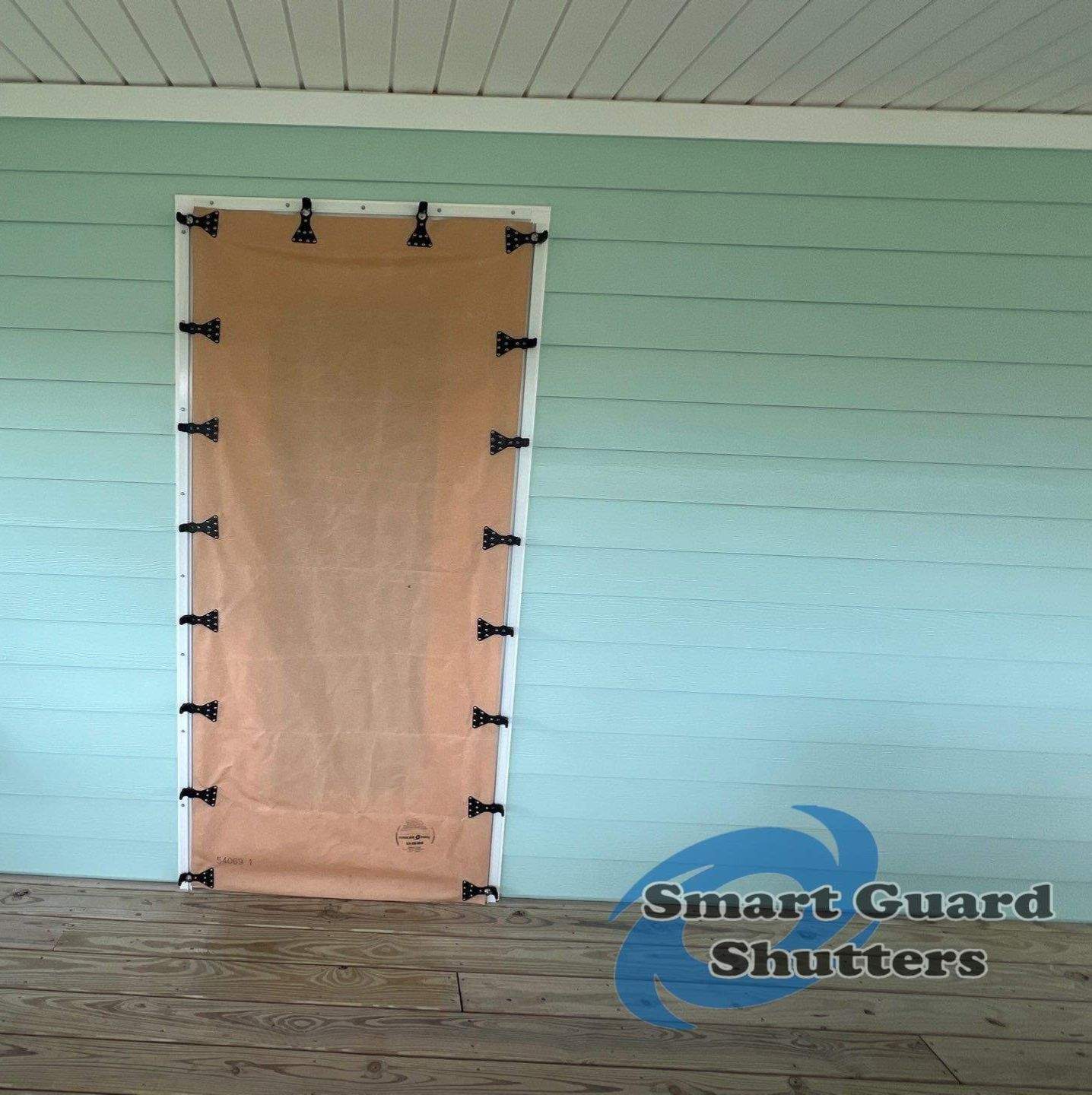 Astro Guard Hurricane Fabric - Tan by Smart Guard Shutters