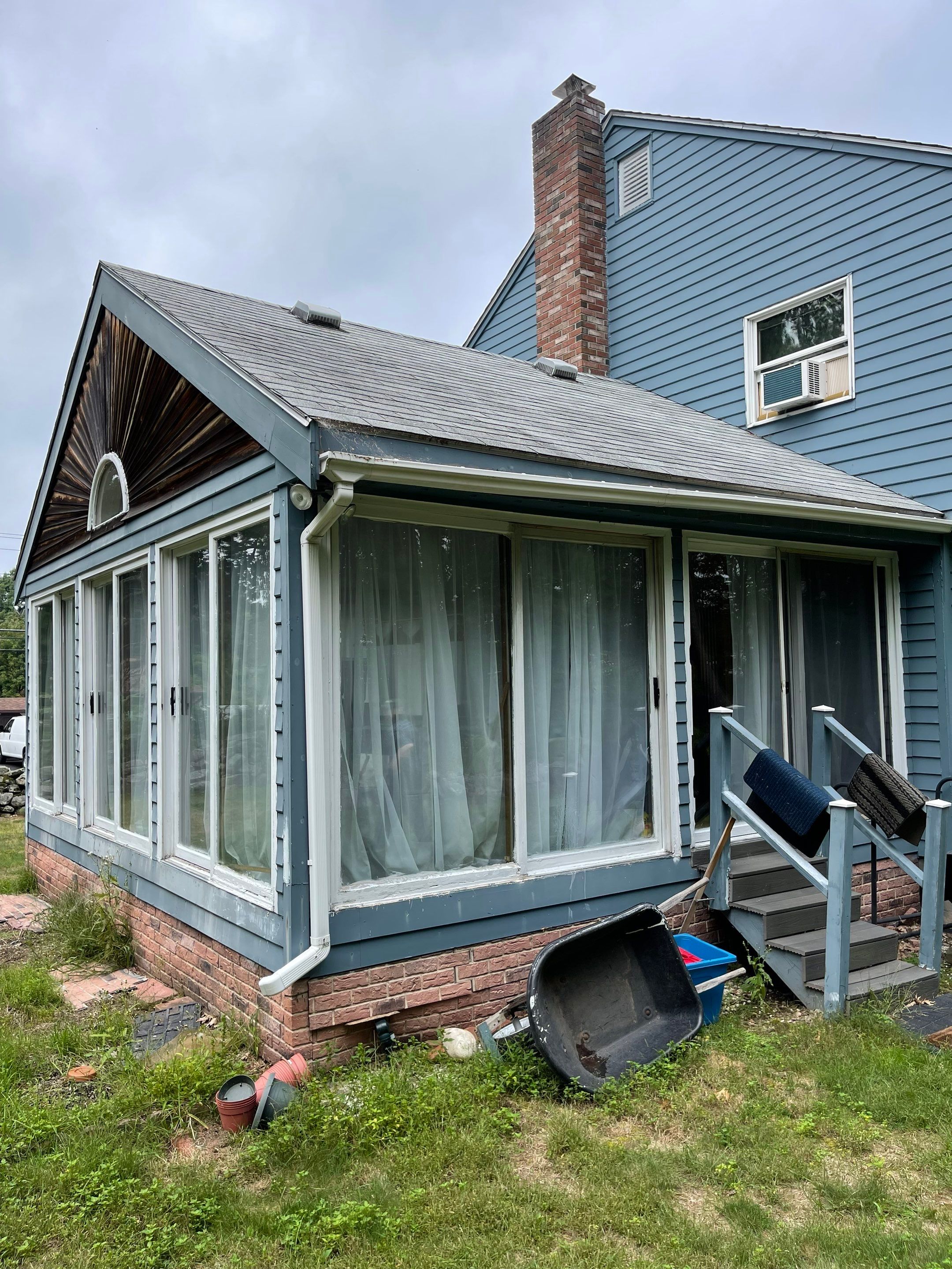 Closed in three-season room by Sensible Home Solutions