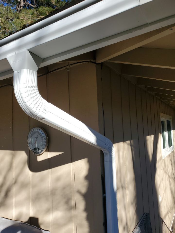 Gutter Installation using Englert LeafGuard Gutters by Byers Enterprises 