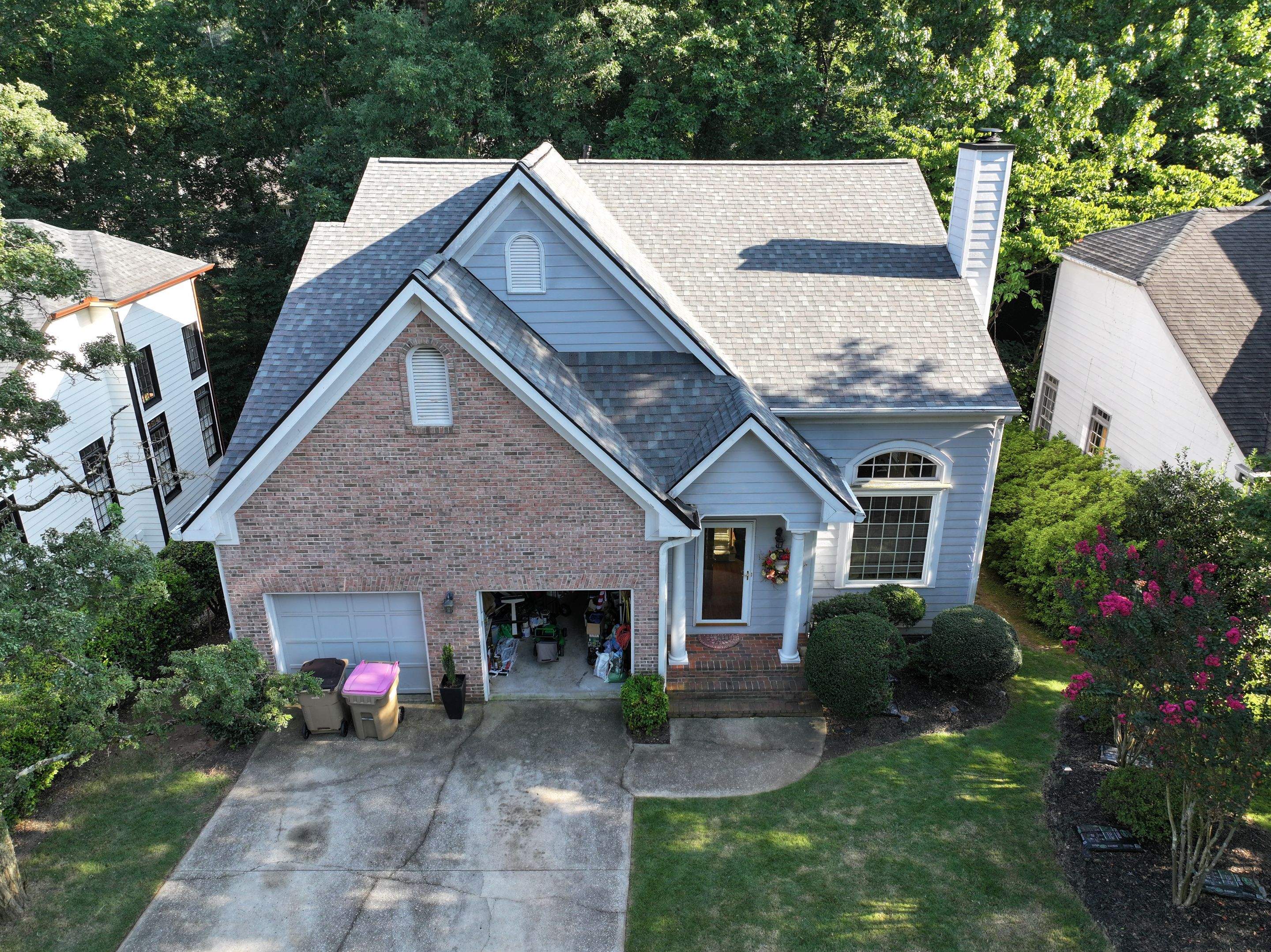 Residential Roofing Installation using Atlas Pinnacle Pristine by Douglas Construction 