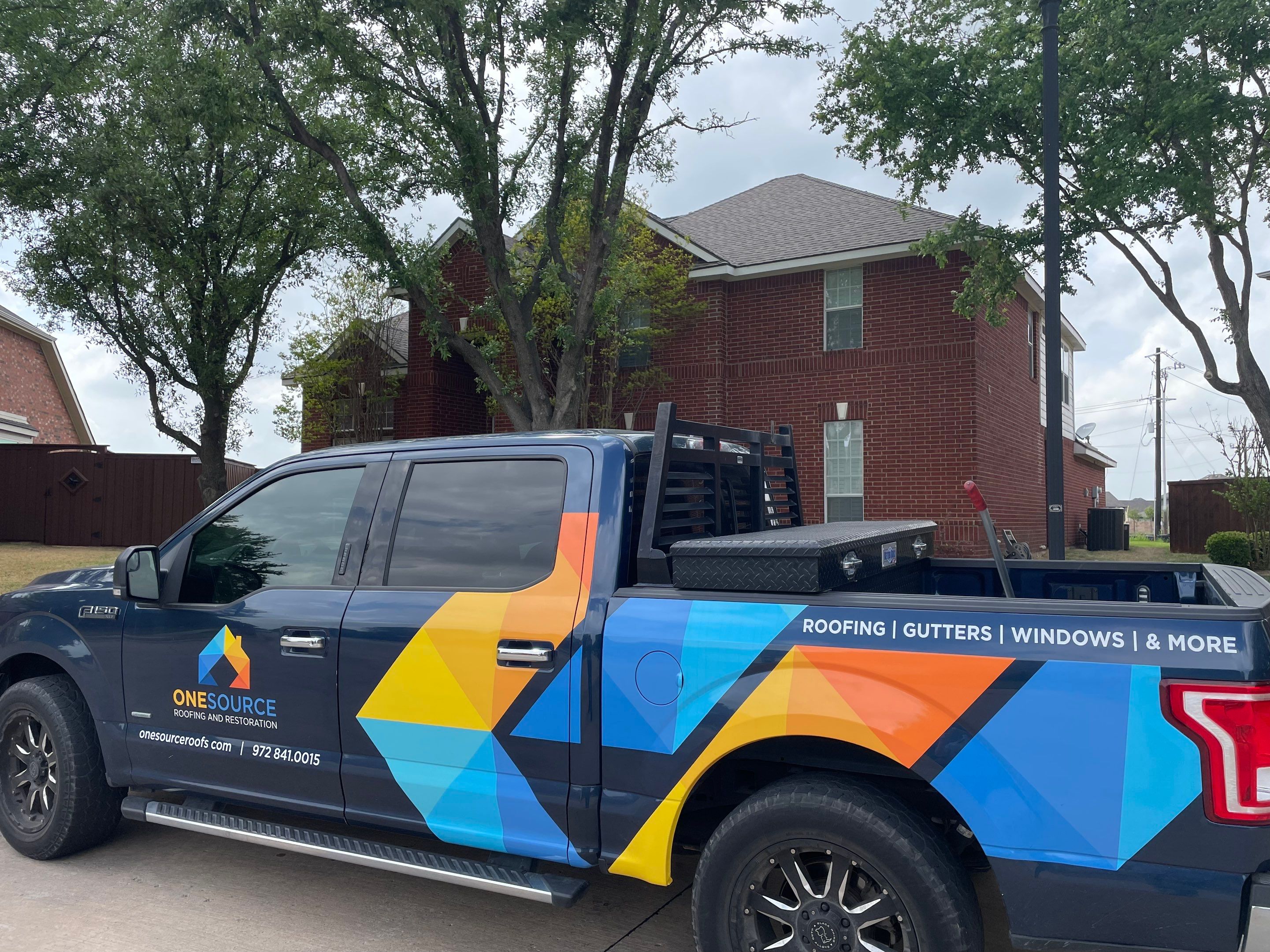 Residential Roofing Installation using GAF Timberline HDZ Weathered Wood by OneSource Roofing and Restoration
