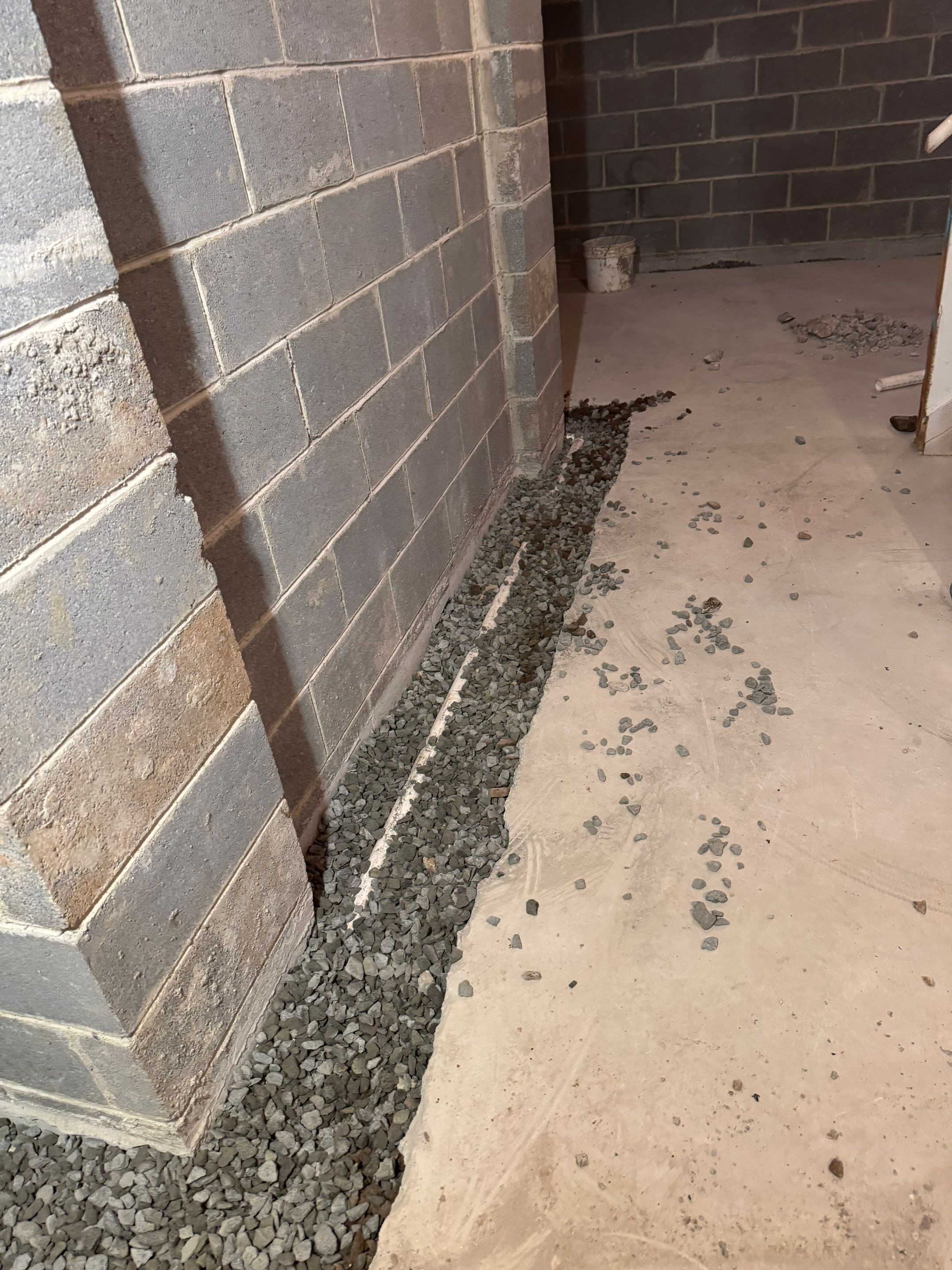 Interior French Drain West Orange, New Jersey by Pure Service Pro, LLC 
