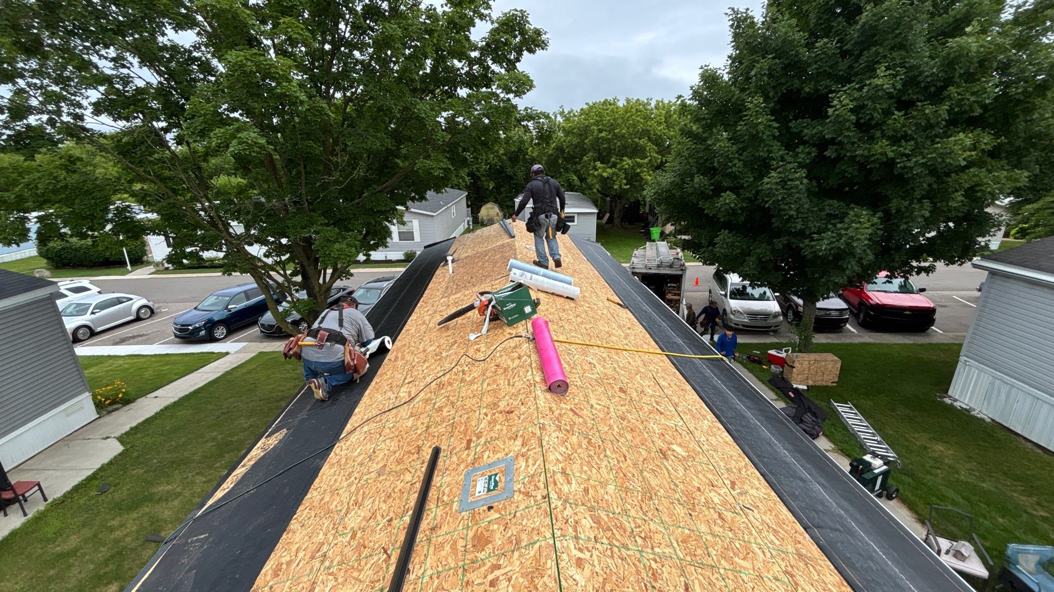 Roof Replacement using Owens Corning Sierra Gray by 180 Contractors