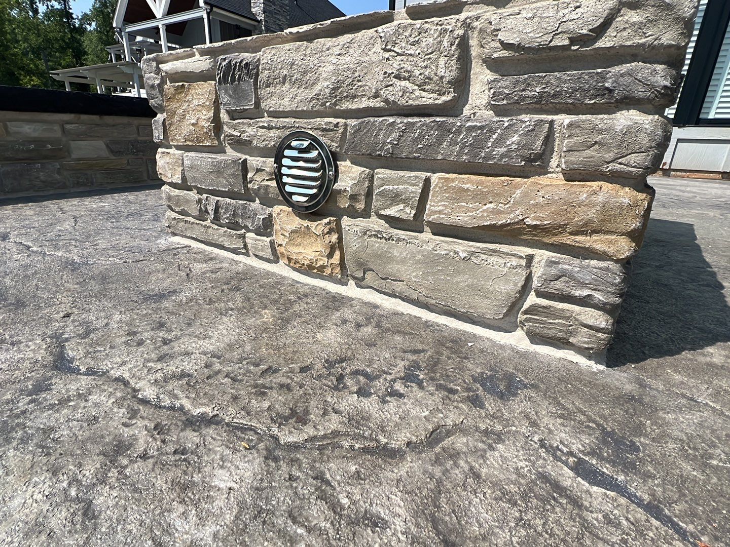 Stamped Concrete Patio by Xtreme Concrete Services