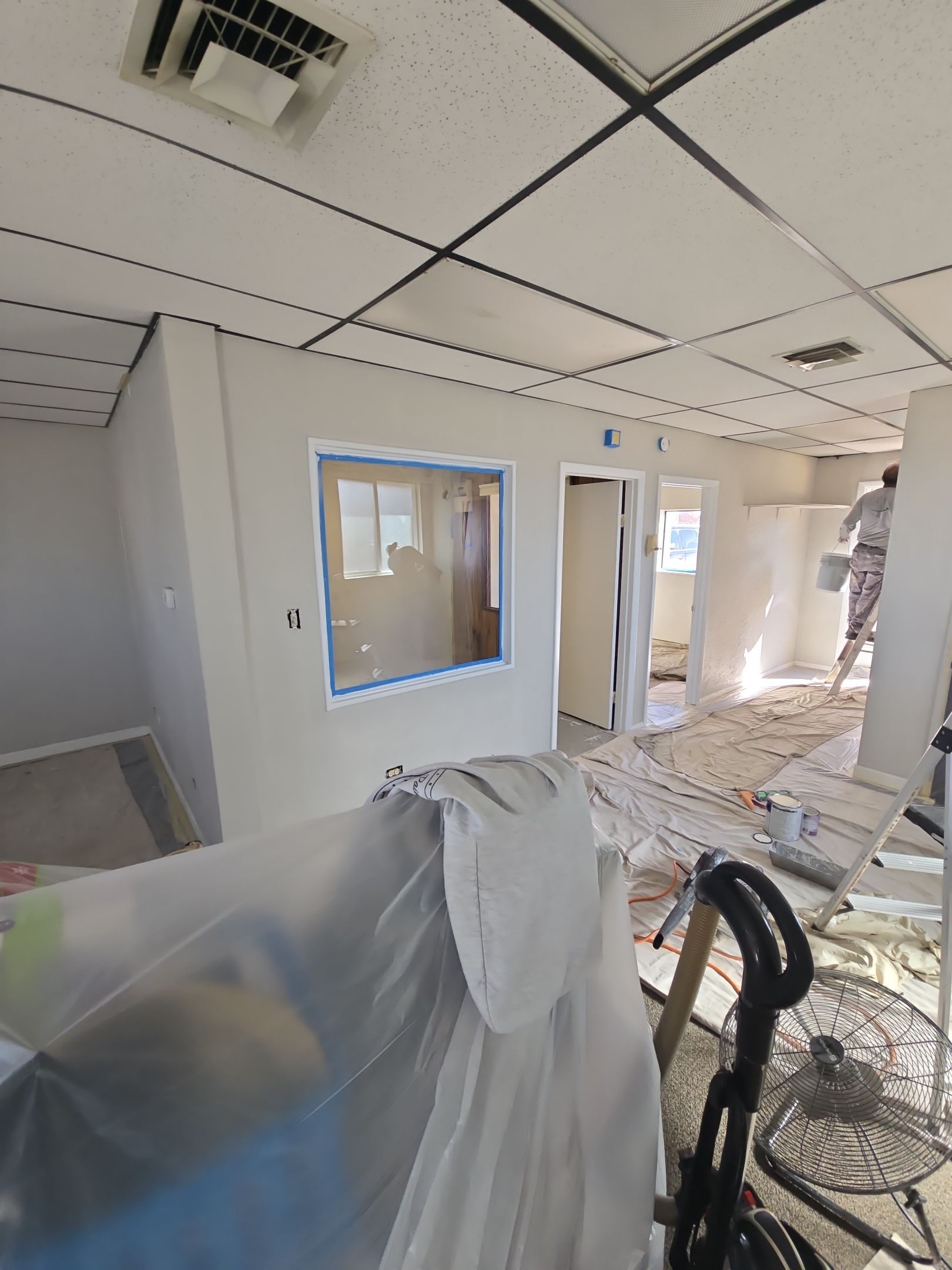 From Dull to Dynamic: Interior Office Transformation by J&M Painting LLC
