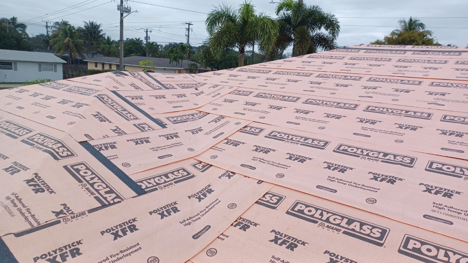 Residential Roofing Installation using 1" Nail strip metal roof by BLUES BROTHERS ROOFING