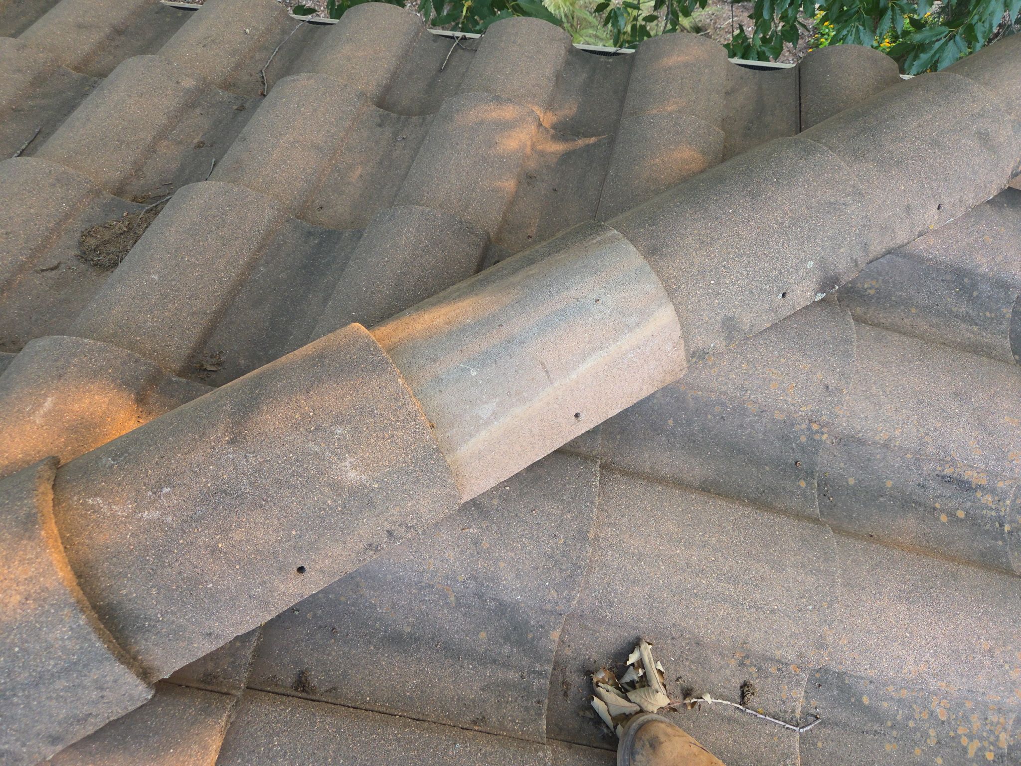 Lots of tile repairs out in Spicewood by REPS OF TEXAS