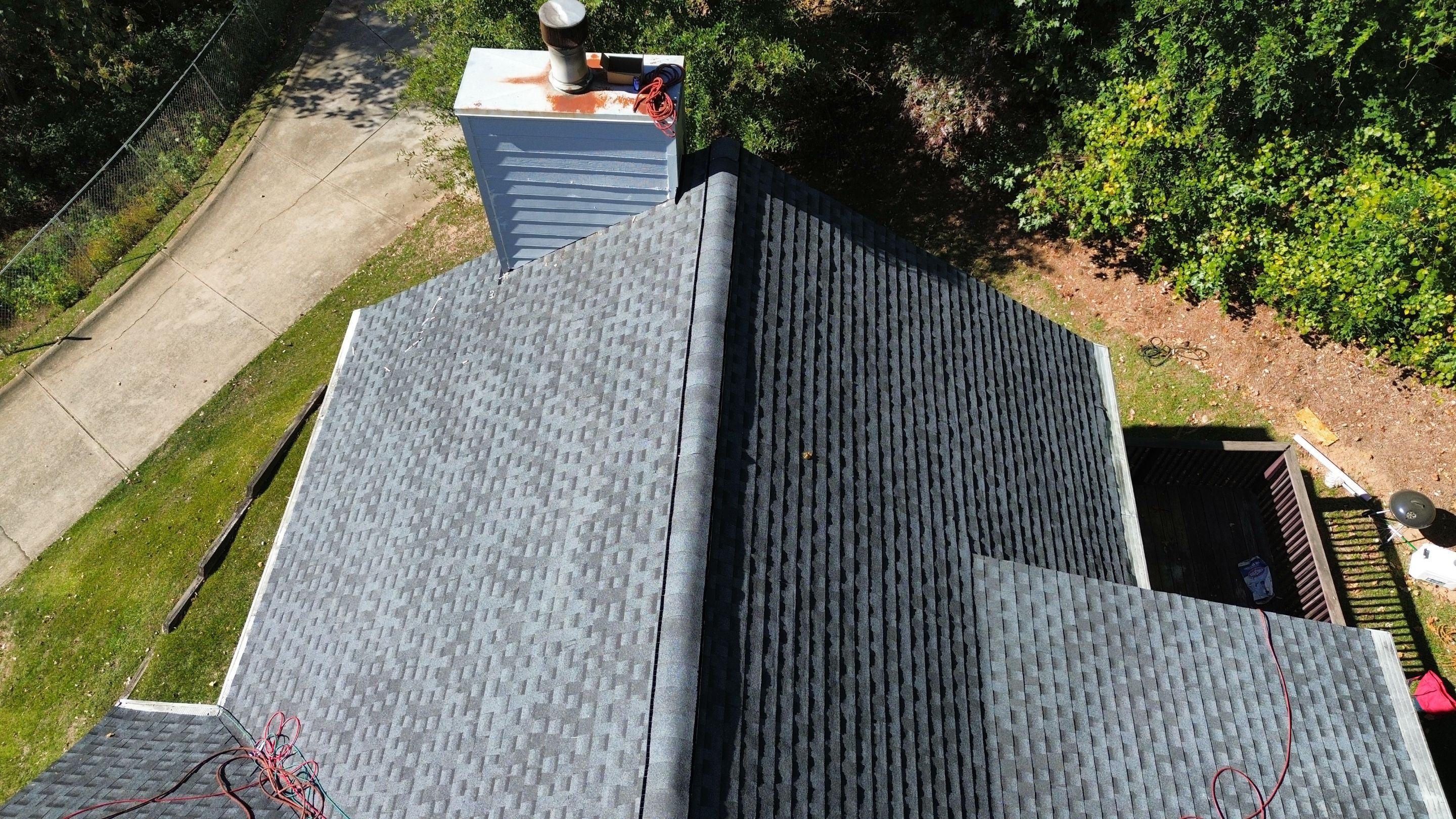 Acworth, GA Roof Replacement GAF Timberline HDZ Pewter Gray by Reset Roofing