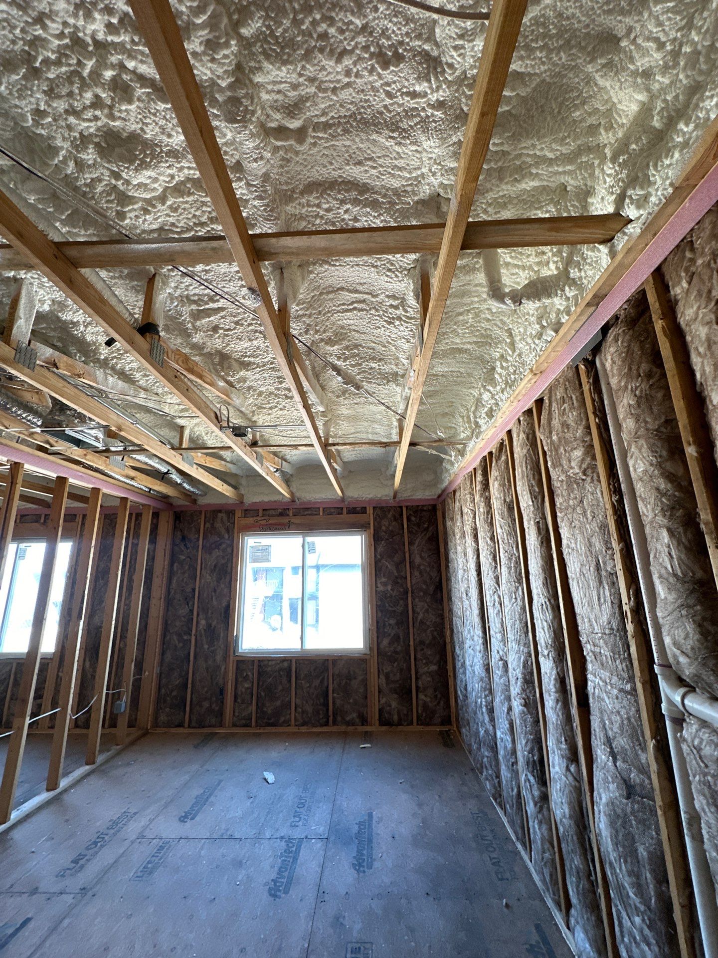 Batt/ Spray foam insulation by Apex Insulation Solutions