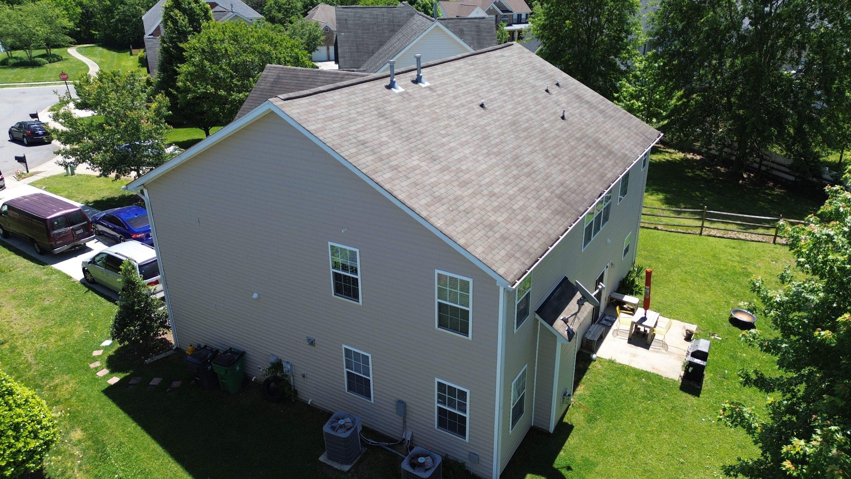 Roof replacement by hail and wind damage by Just Brilliant Restoration JBR